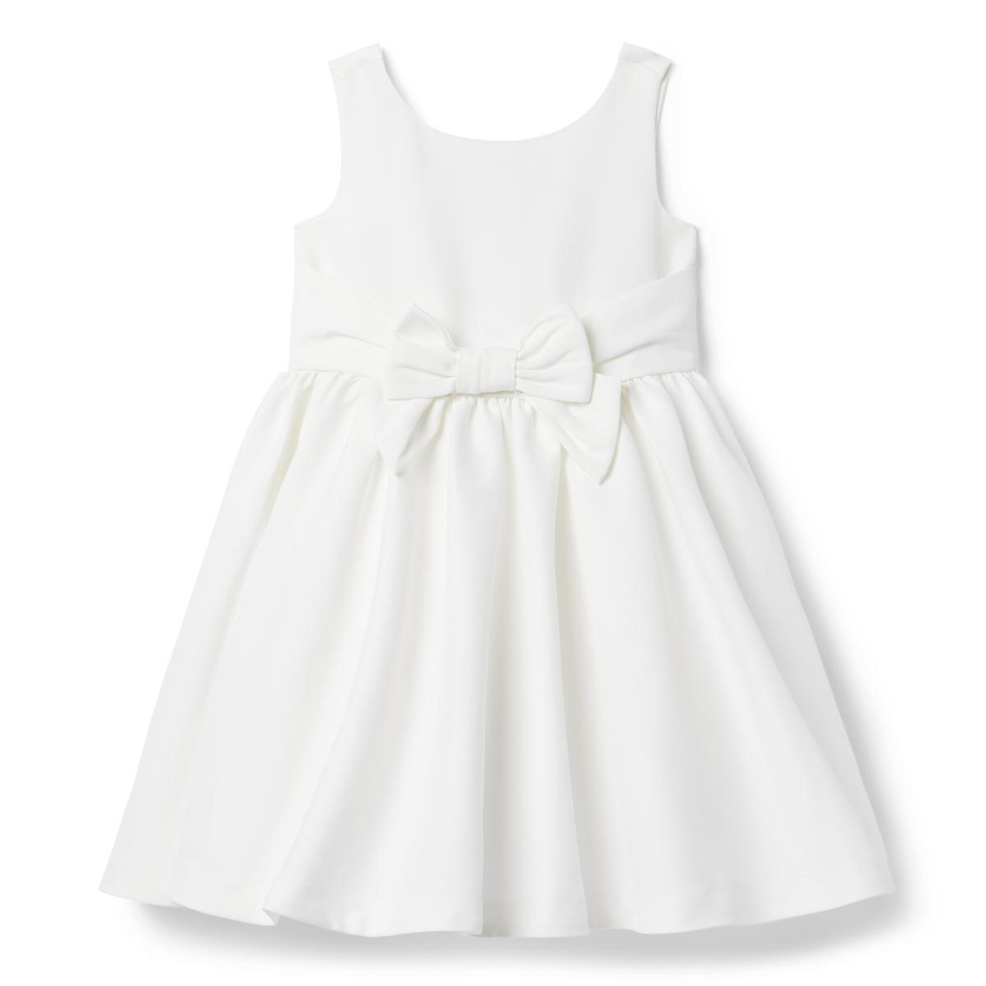 Girl Jet Ivory The Satin Gala Dress by Janie and Jack