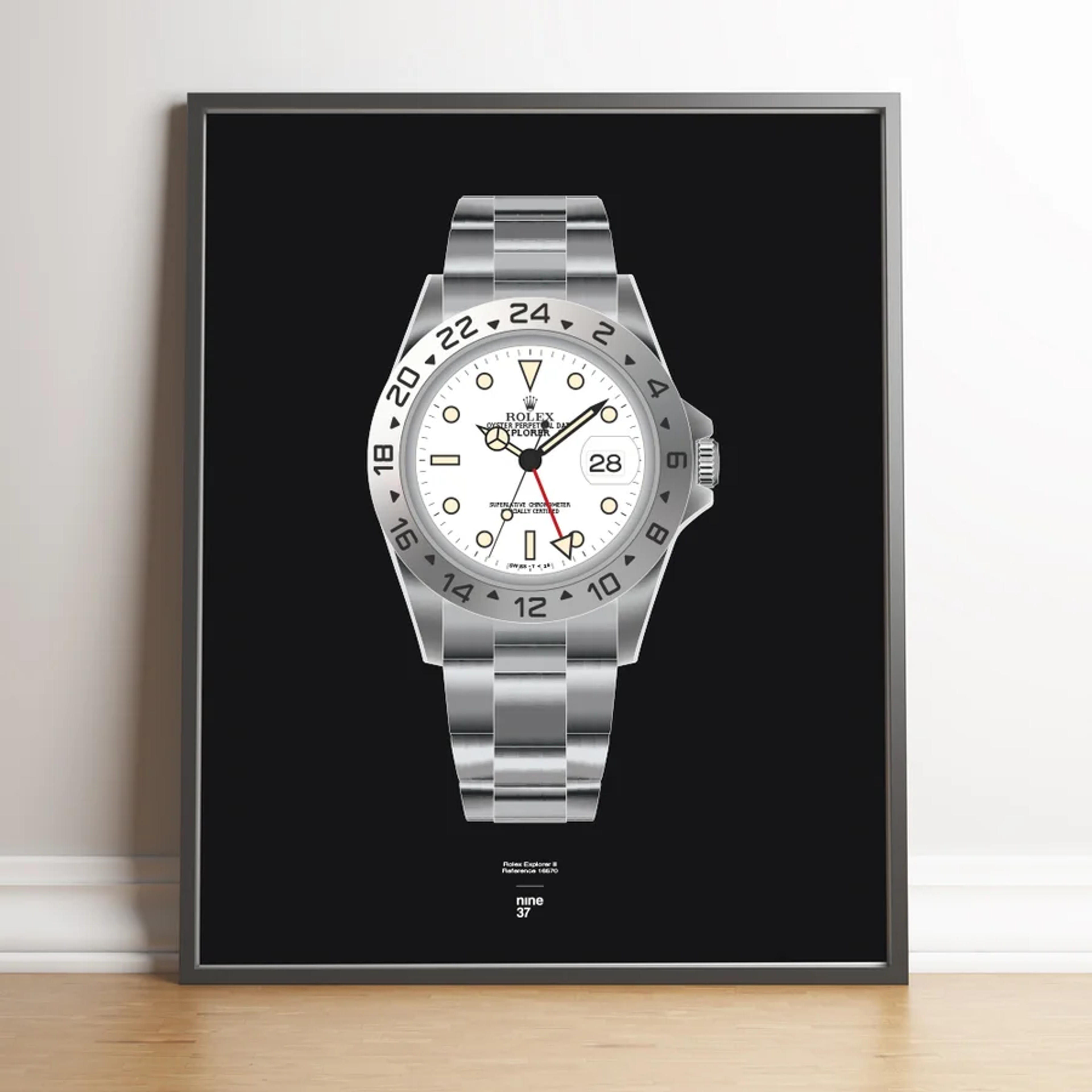 nine37 — Rolex Explorer II 16570 Bracelet Print