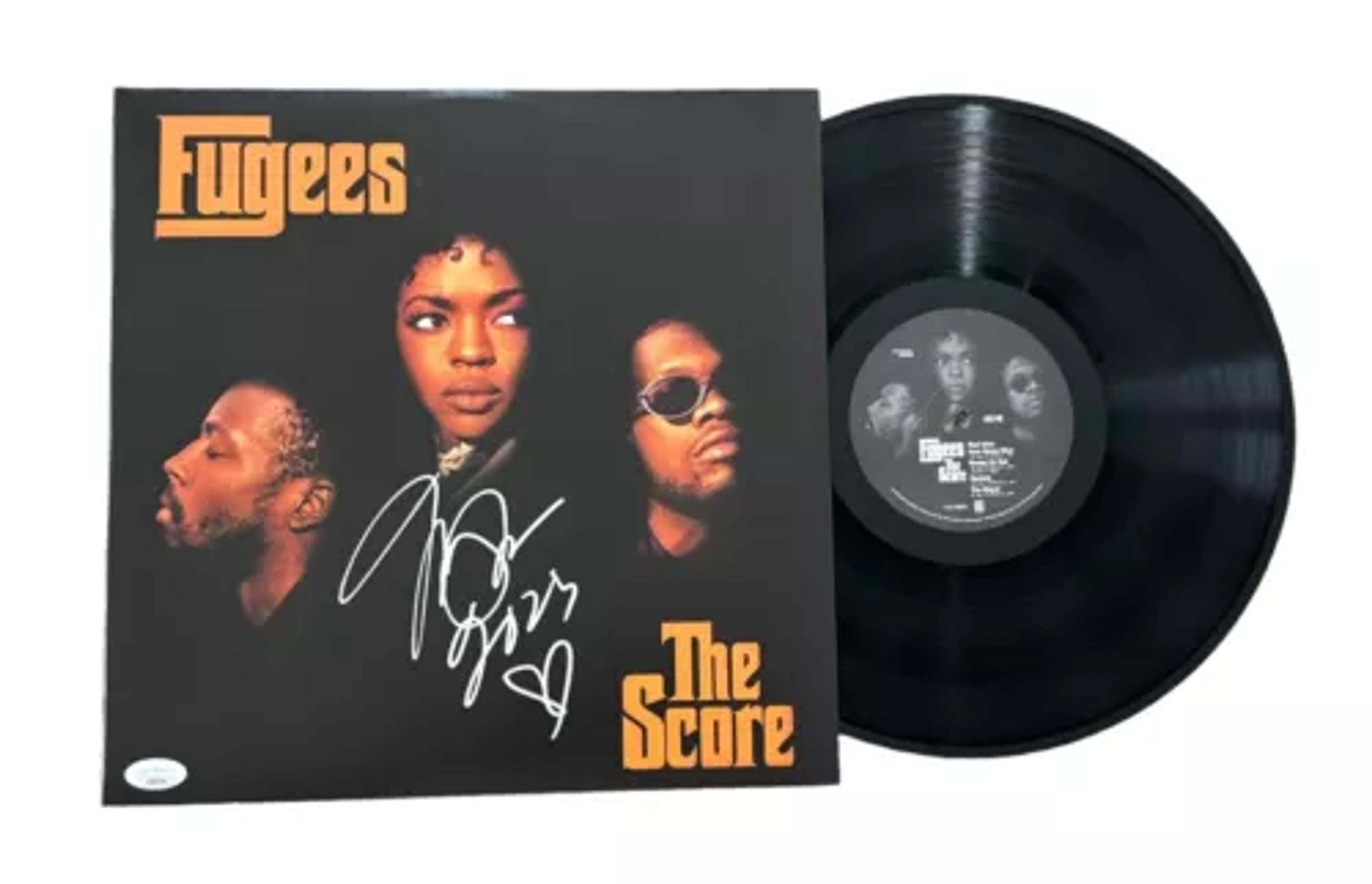 Lauryn Hill Signed Autograph Fugees The Score Vinyl Record Album LP JSA Coa Auto | eBay