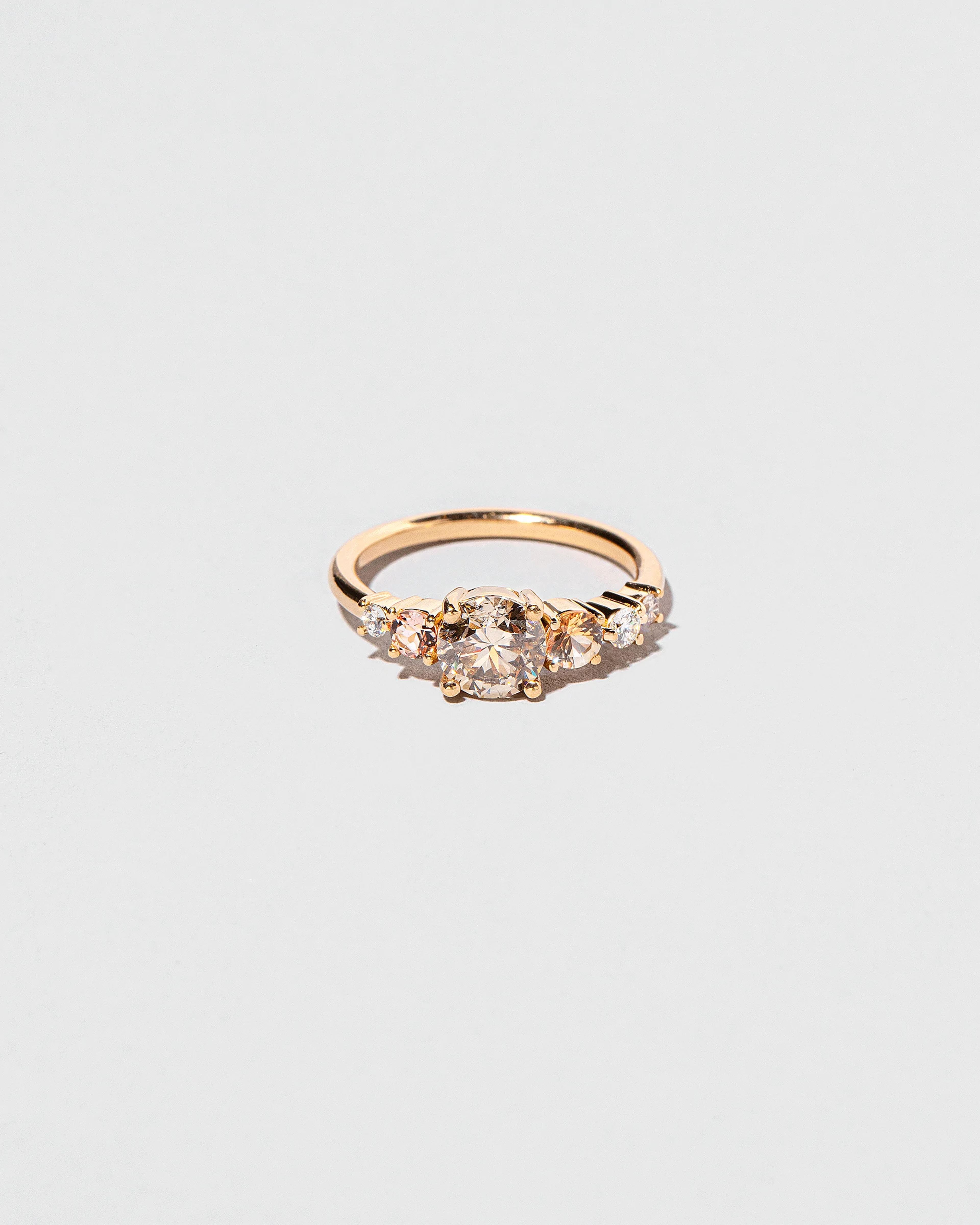 Champagne Diamond Capella Ring | Mociun