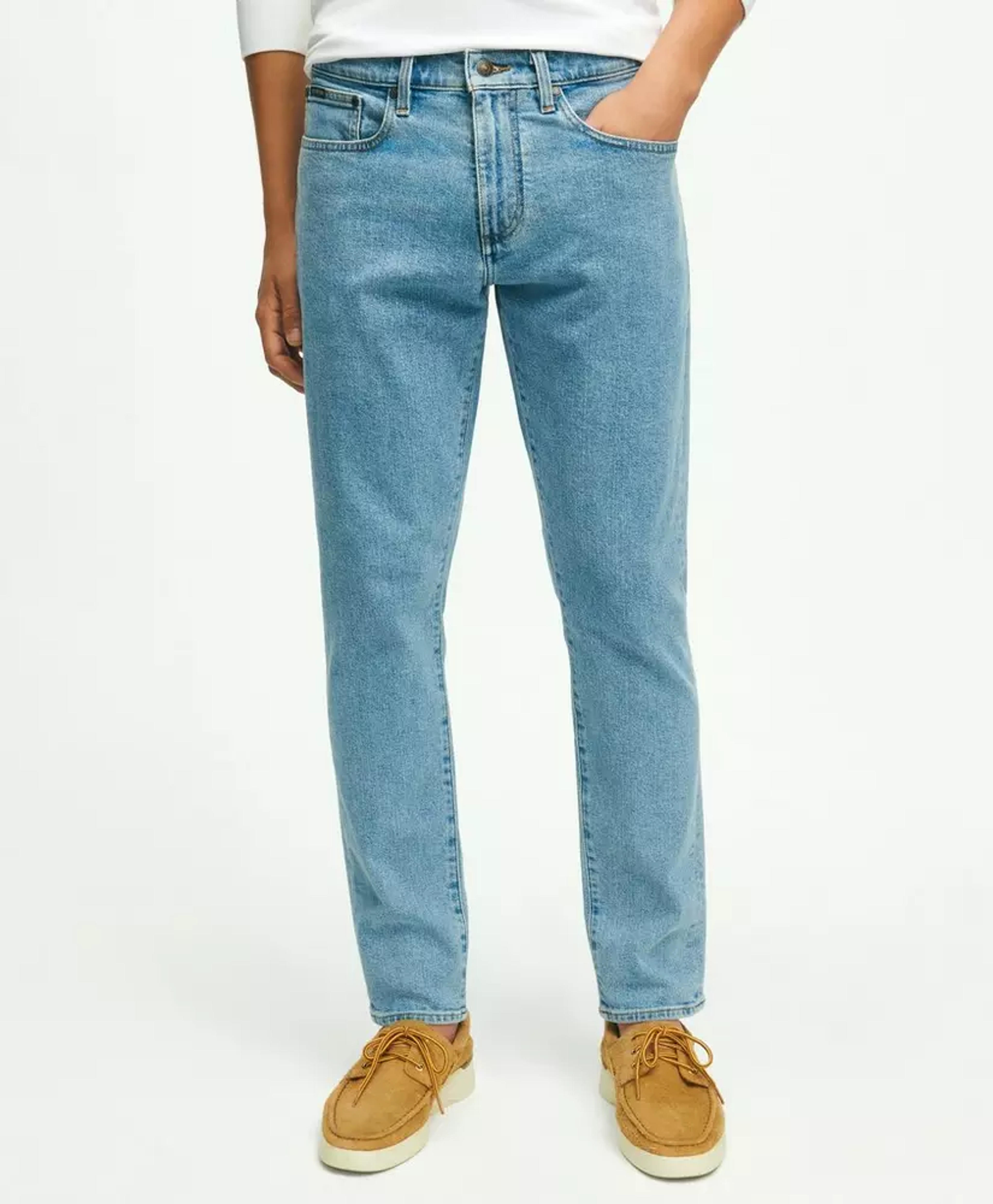 Classic Slim Fit Denim Jeans