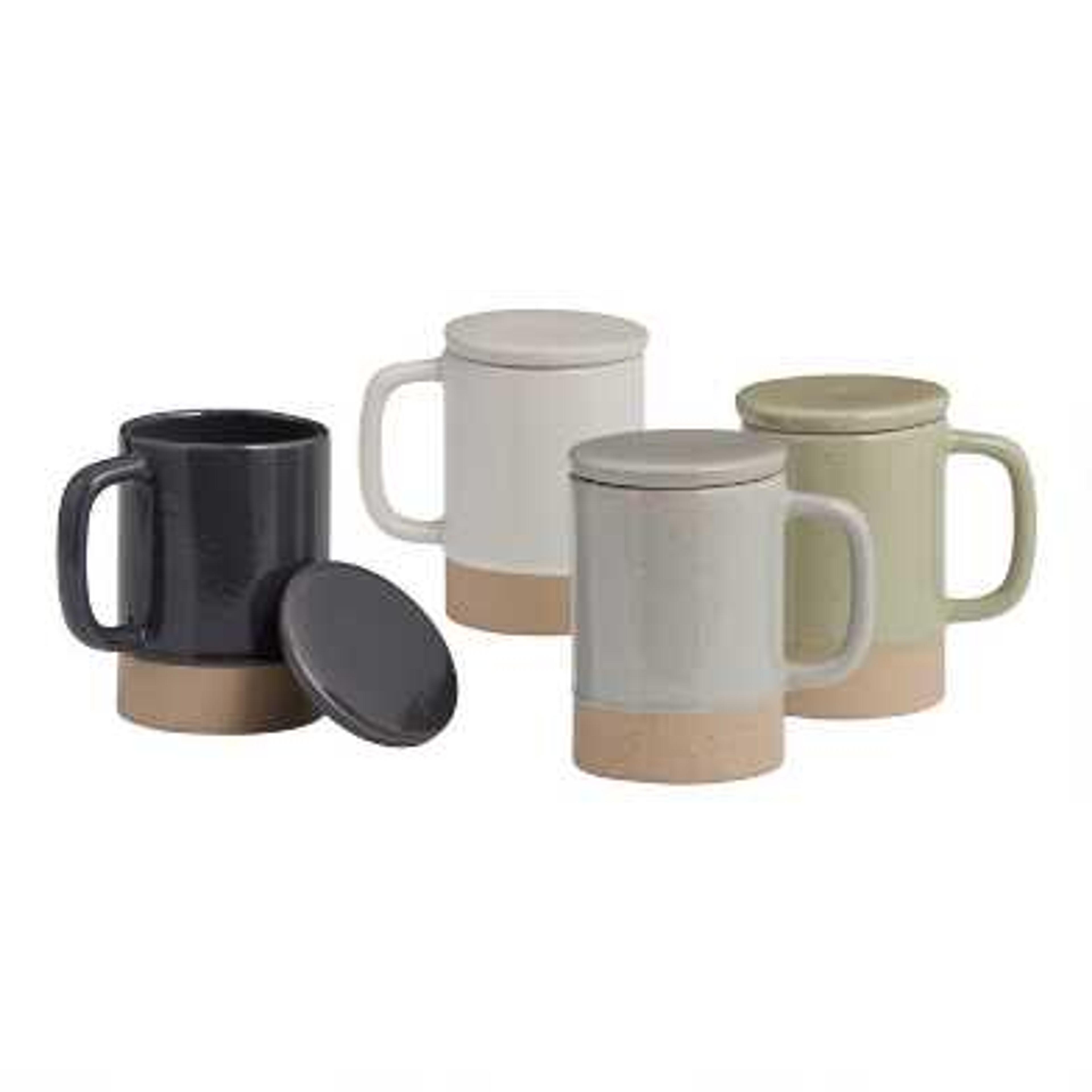 Speckled Stoneware Mugs Set of 4 | World Market