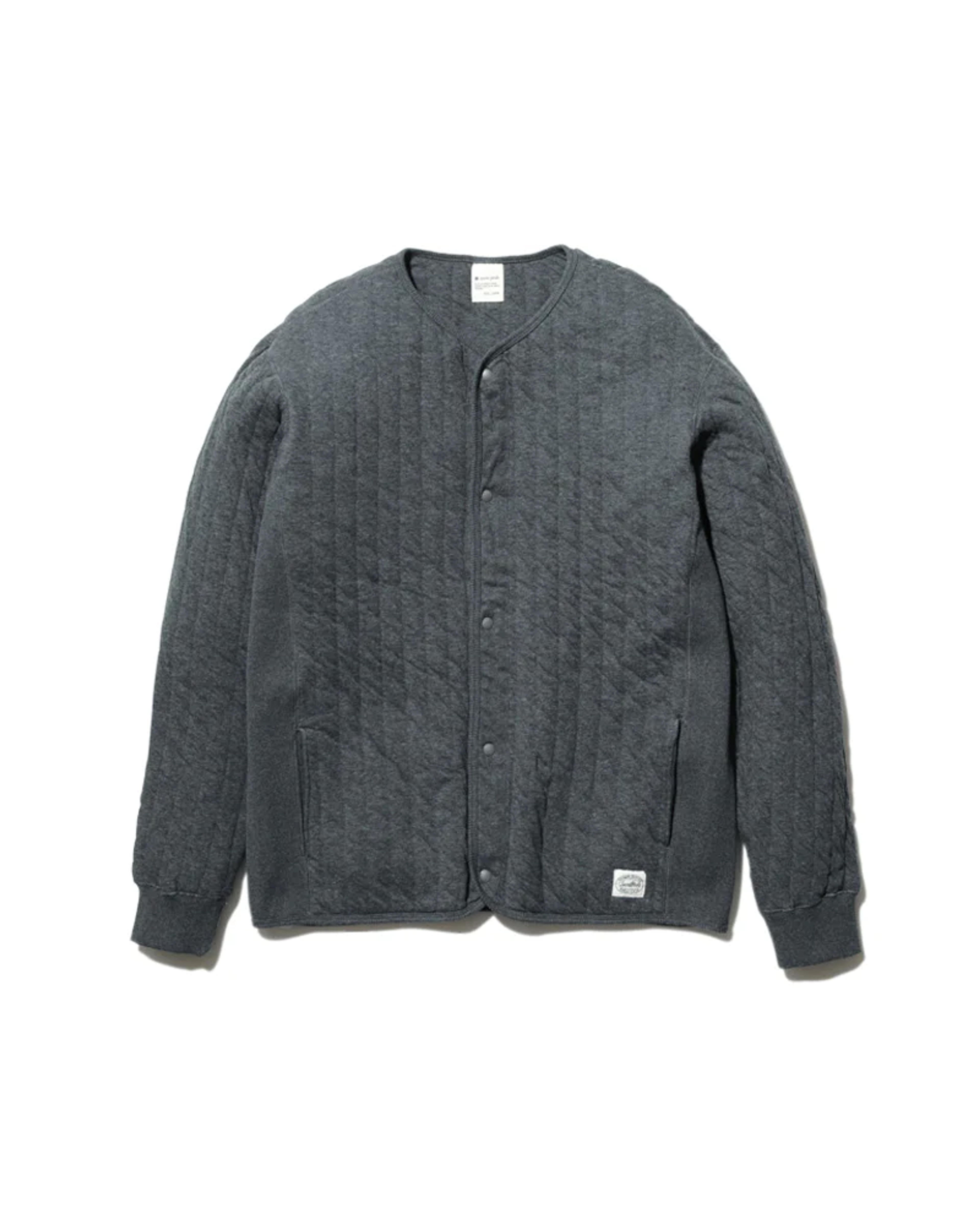 Natural Warm Stretch Cardigan - M / Grey