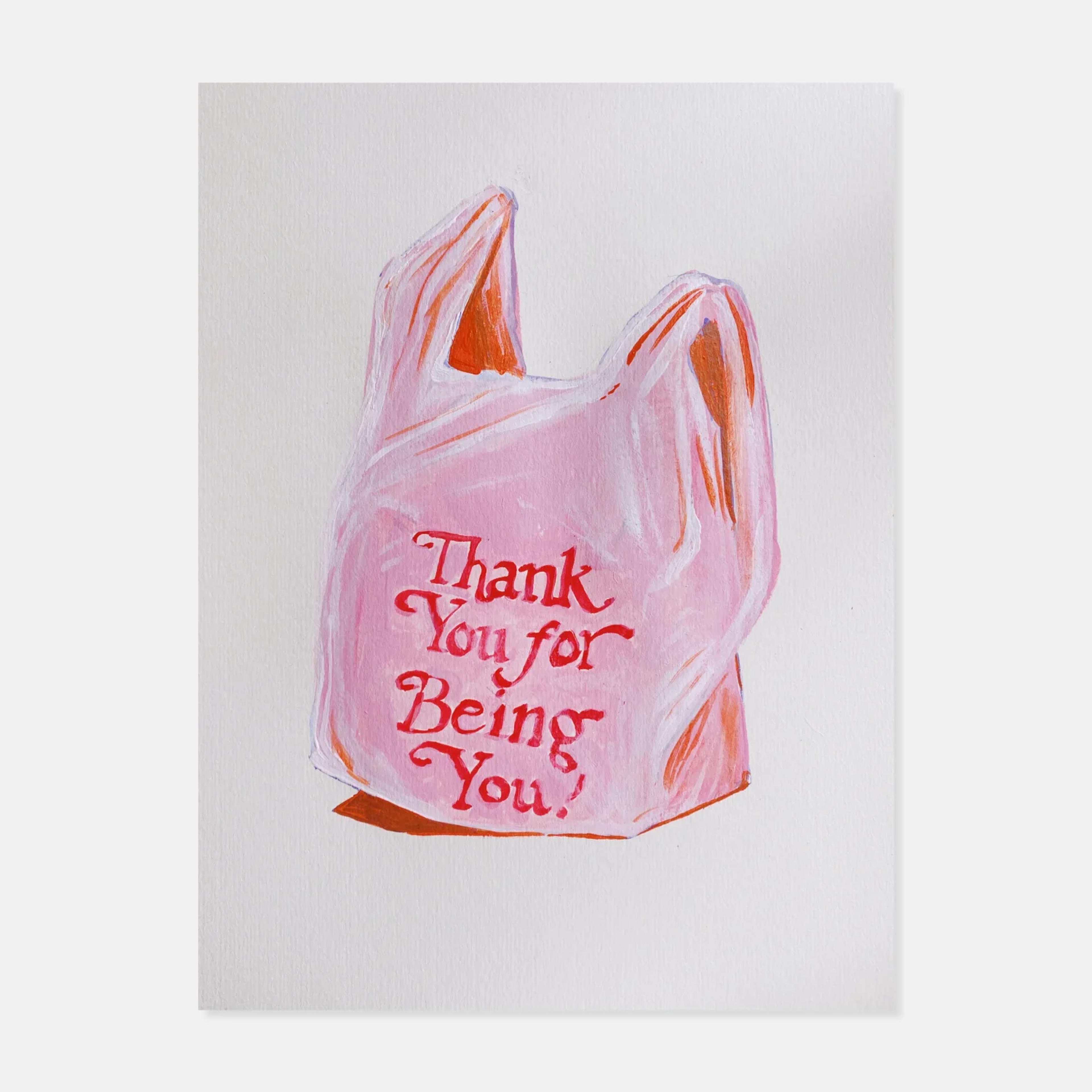 Thank You For Being You Print by Lindsey Cherek | Dorm Essentials - Dormify