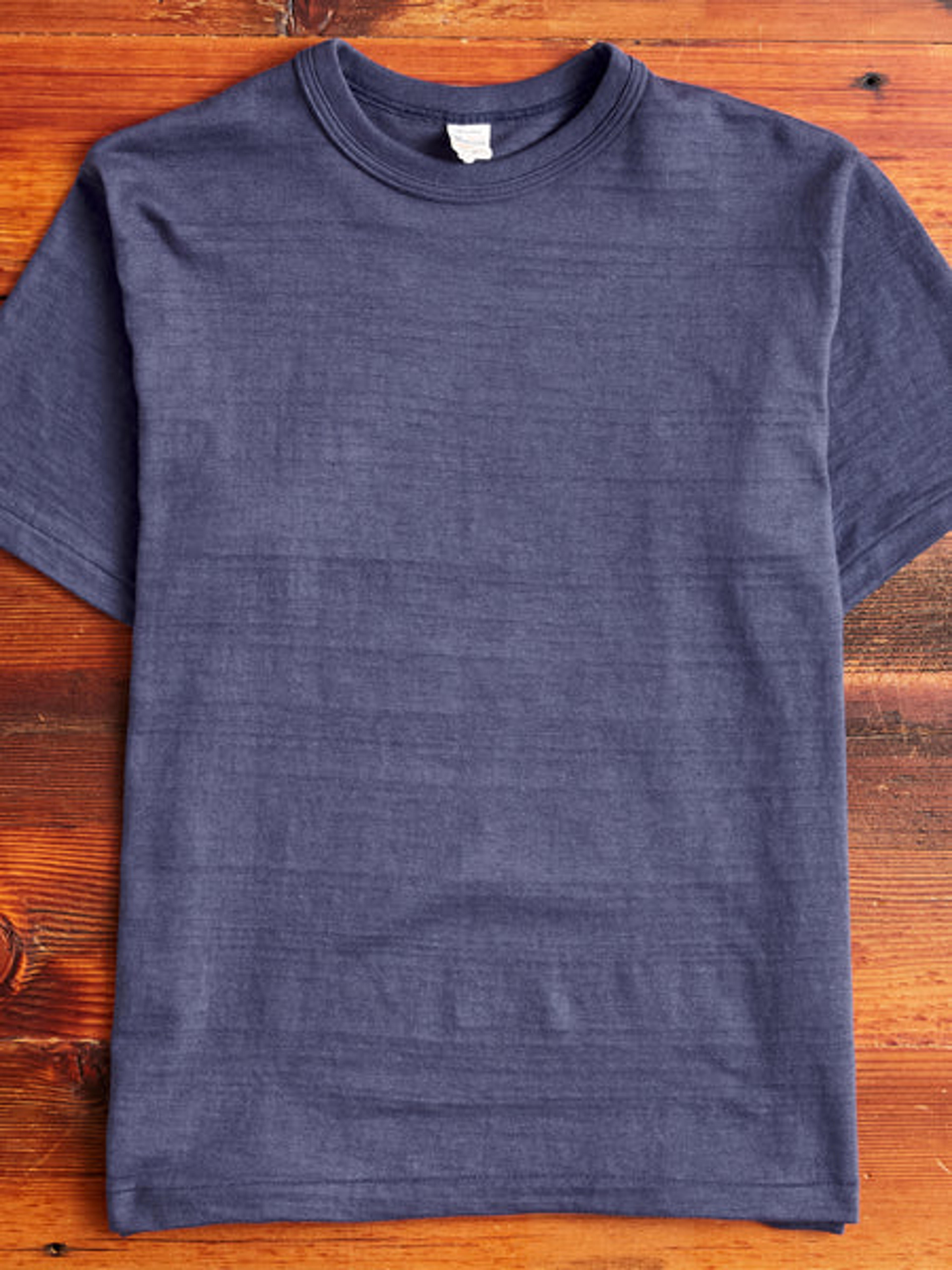 4601 Loopwheel Tee in Eggplant – Blue Owl Workshop