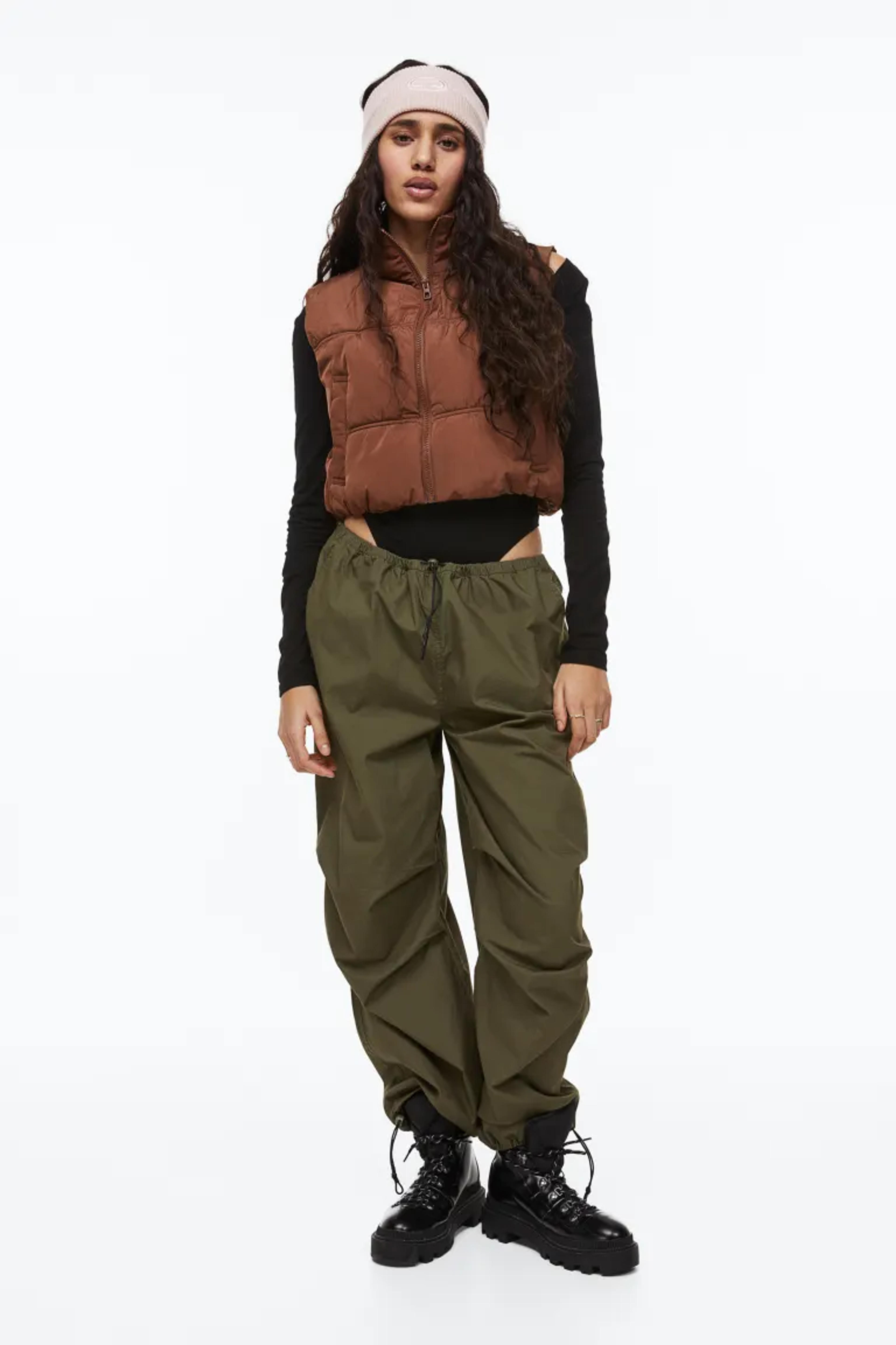 Crop Vest - Brown - Ladies | H&M US