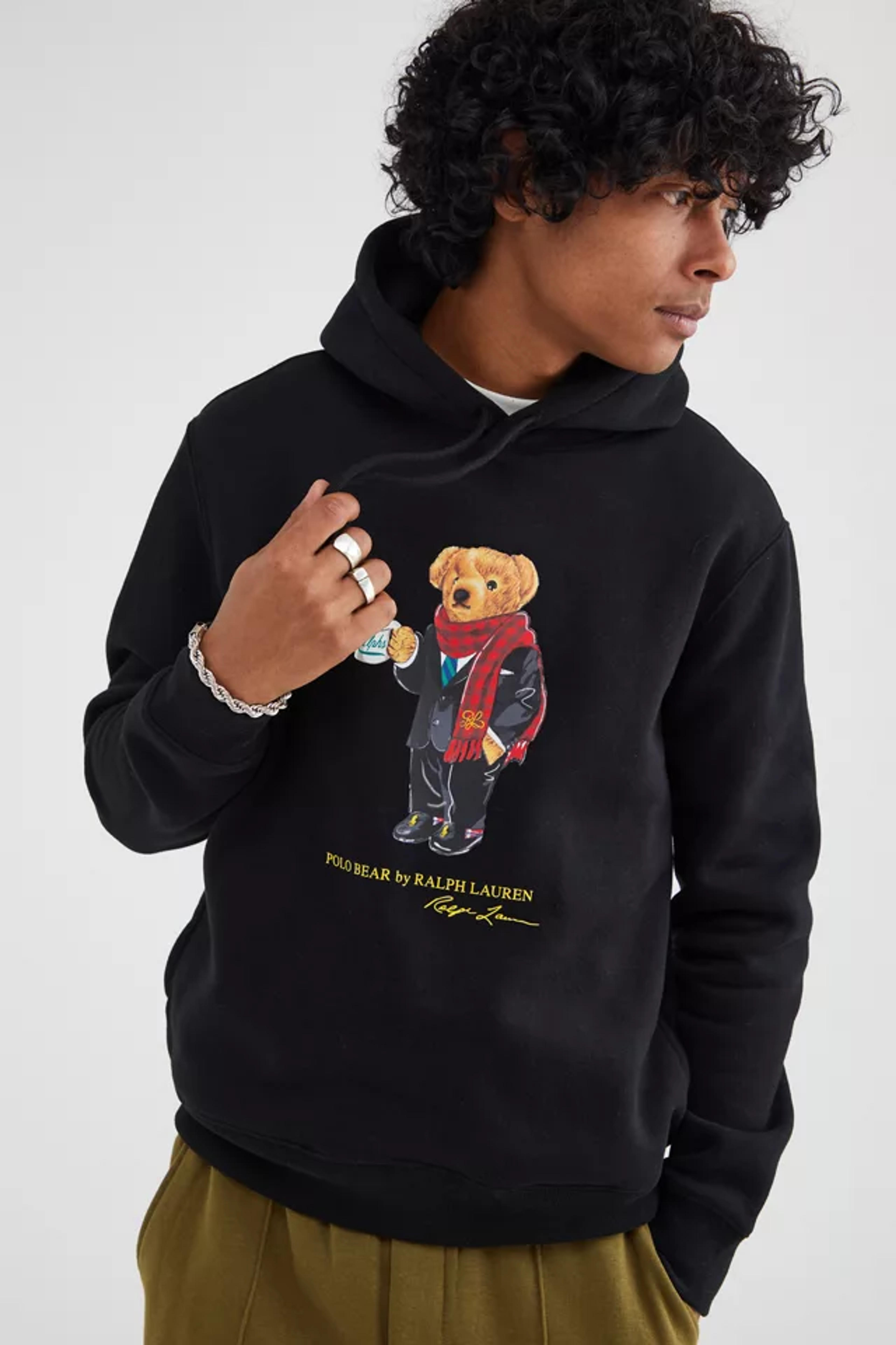 Polo Ralph Lauren Bear Magic Holiday Hoodie Sweatshirt | Urban Outfitters