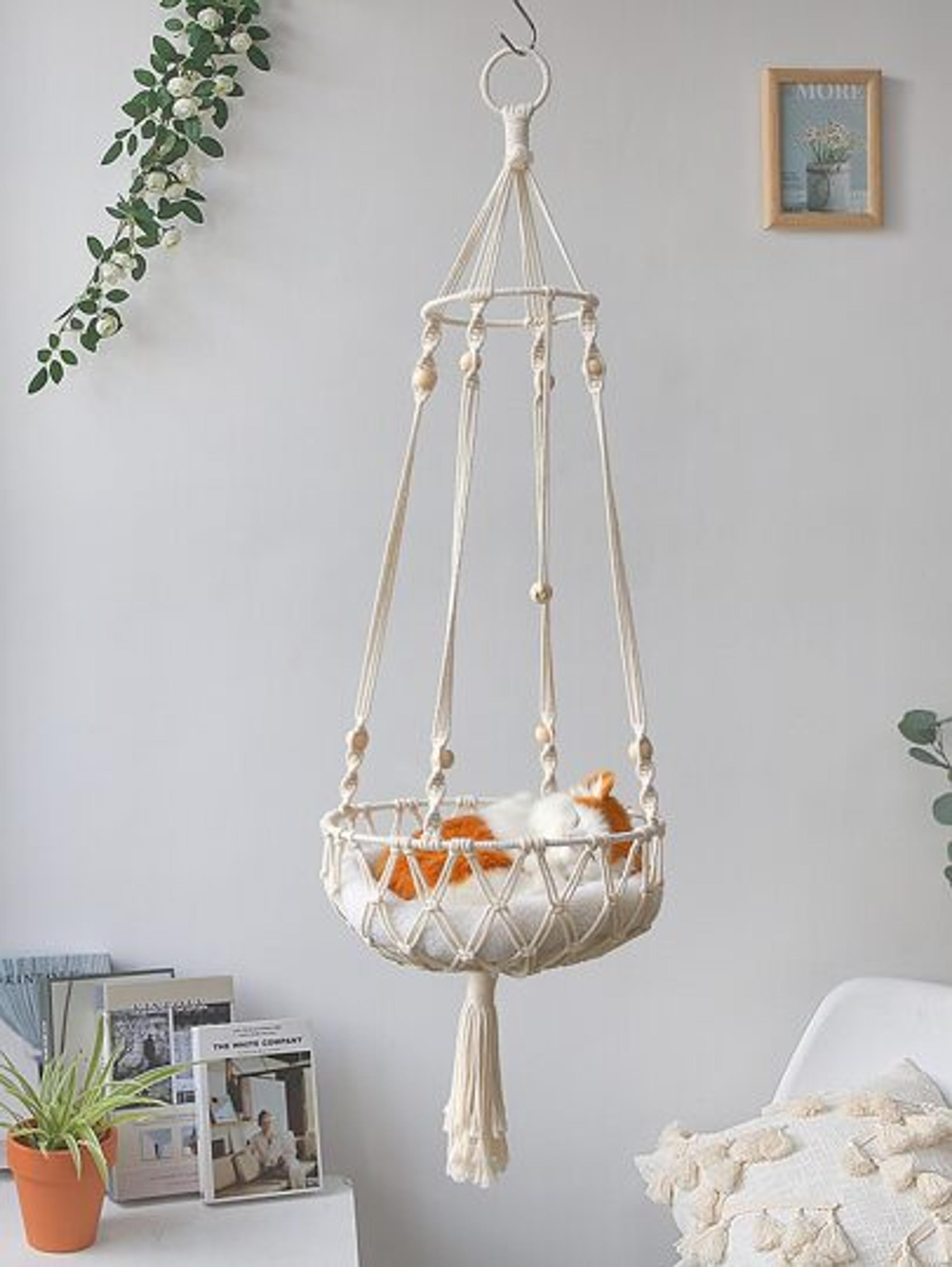 1pc Woven Wall Hanging Basket