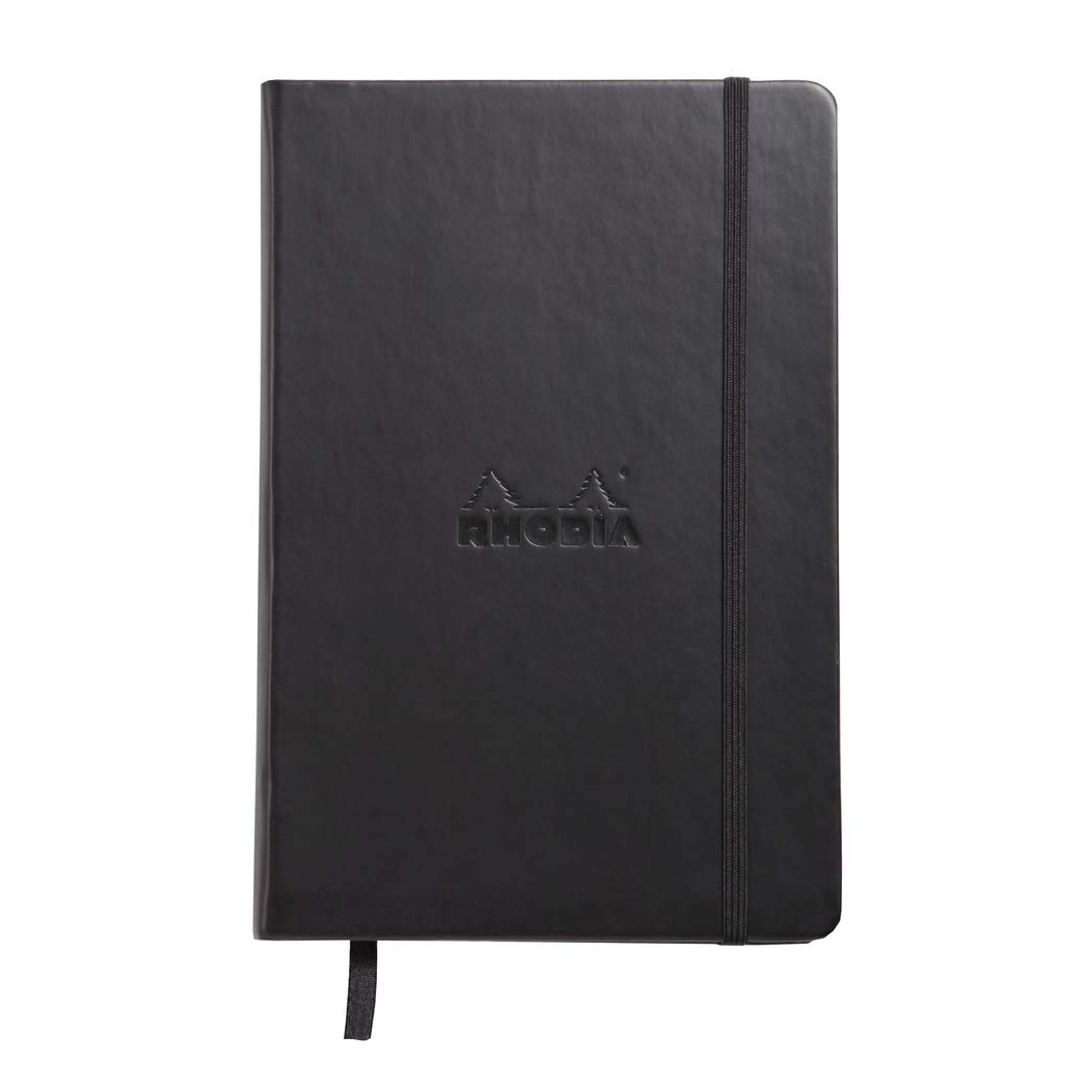 Rhodia Black Webnotebook 5.5x8.25 Dot Grid