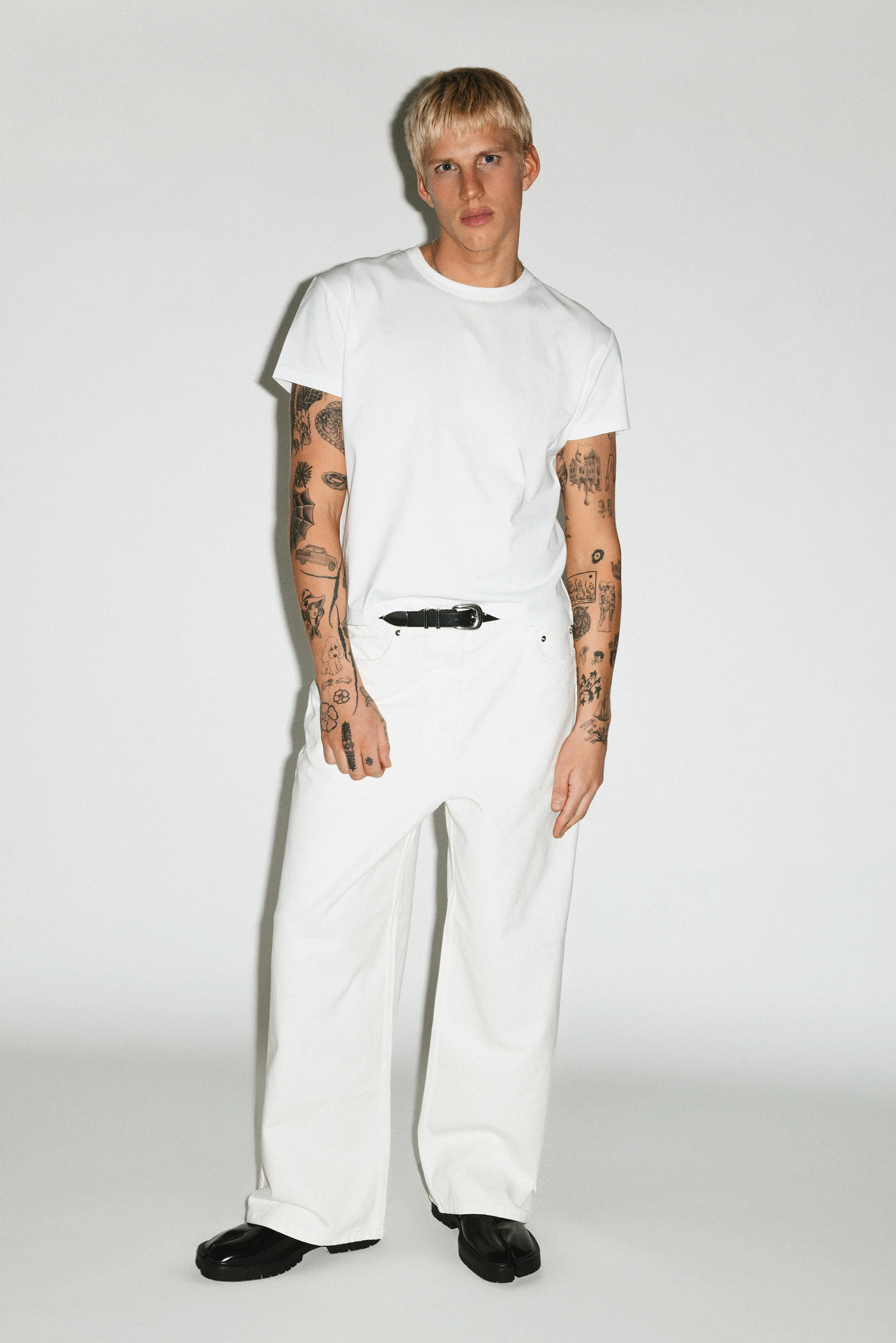 Laurel Relaxed Wide-Leg Jeans | Off-White – California Arts