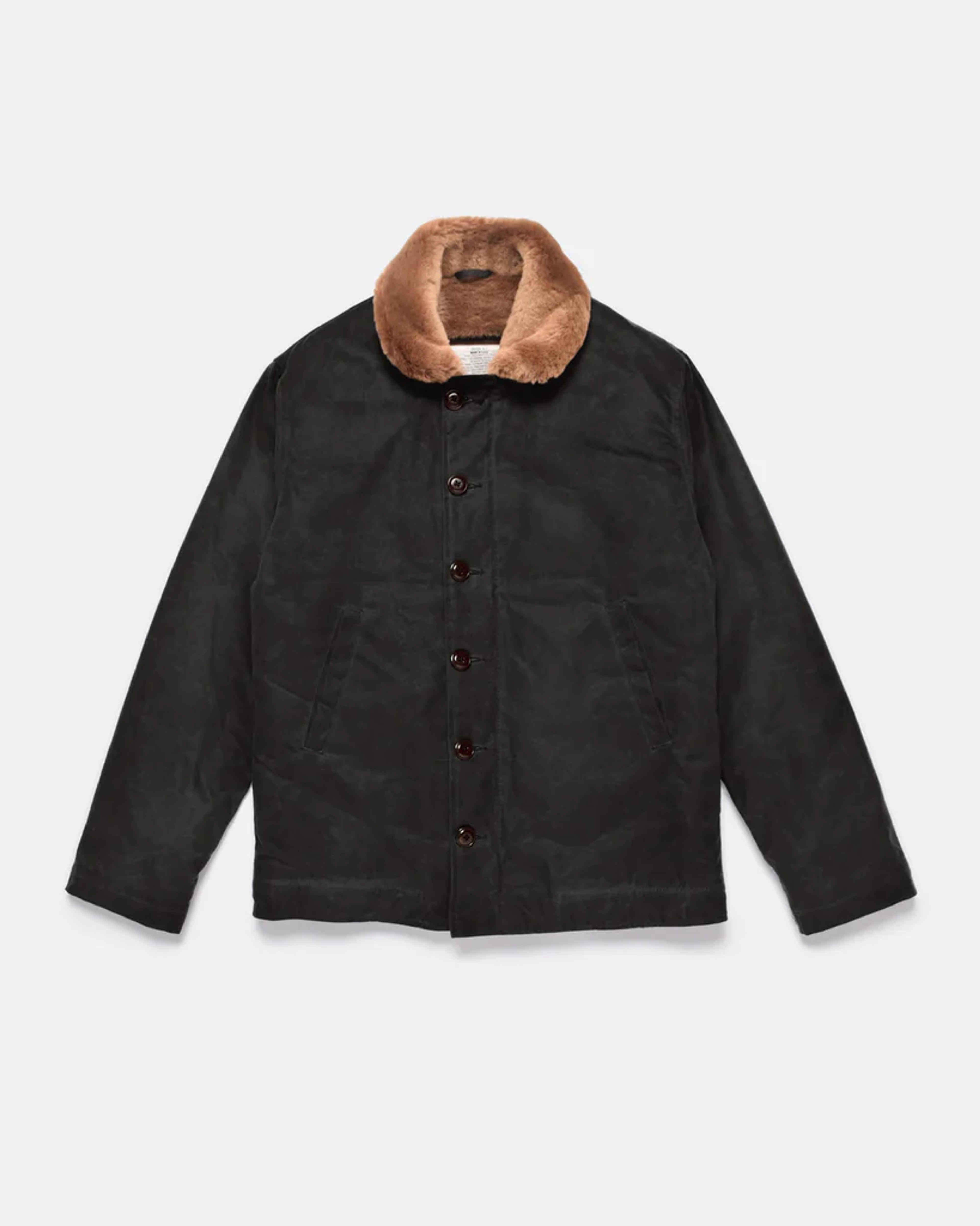 N-1 Deck Jacket - Black Kodiak | Jacket