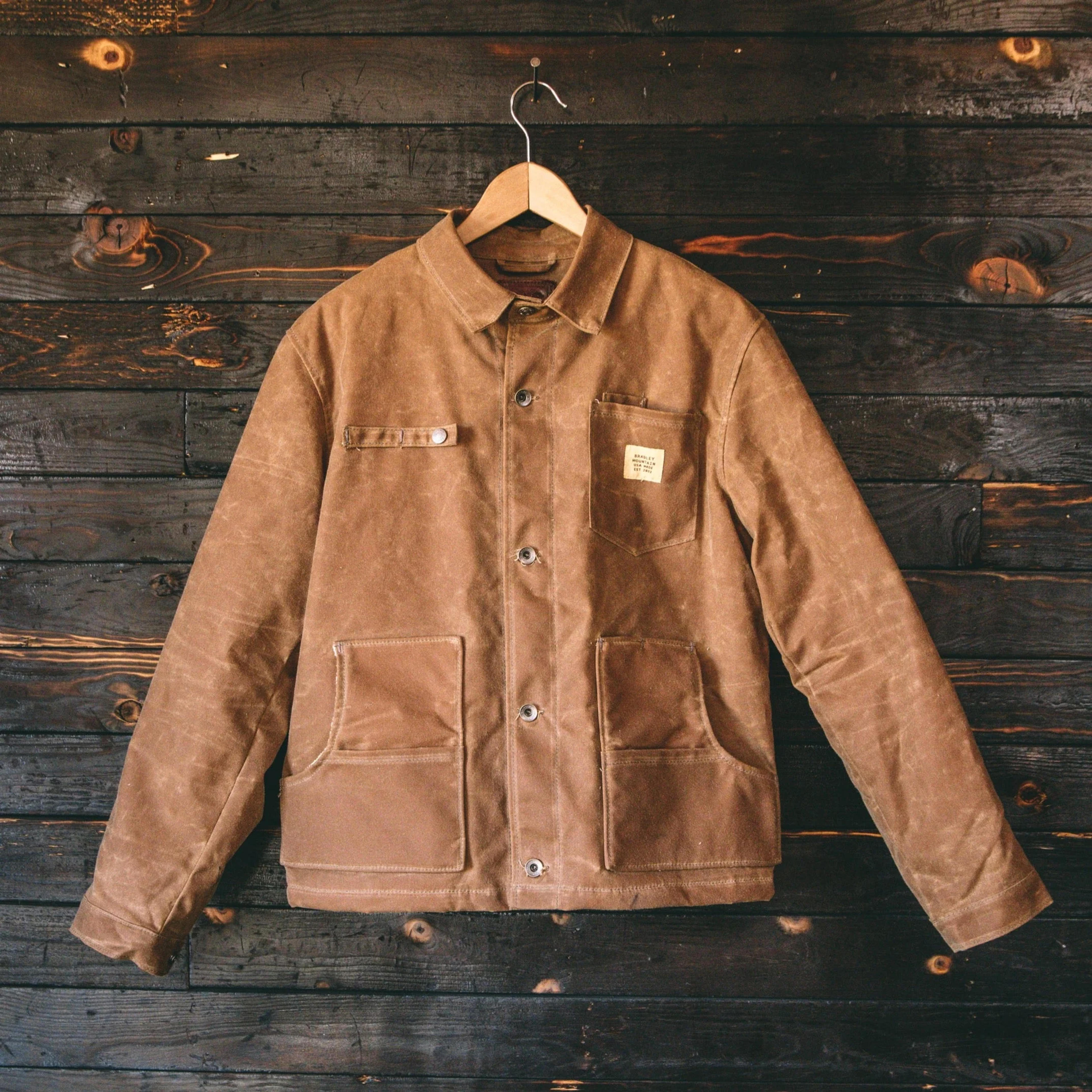 Cabin Jacket - Brush Brown – Bradley Mountain