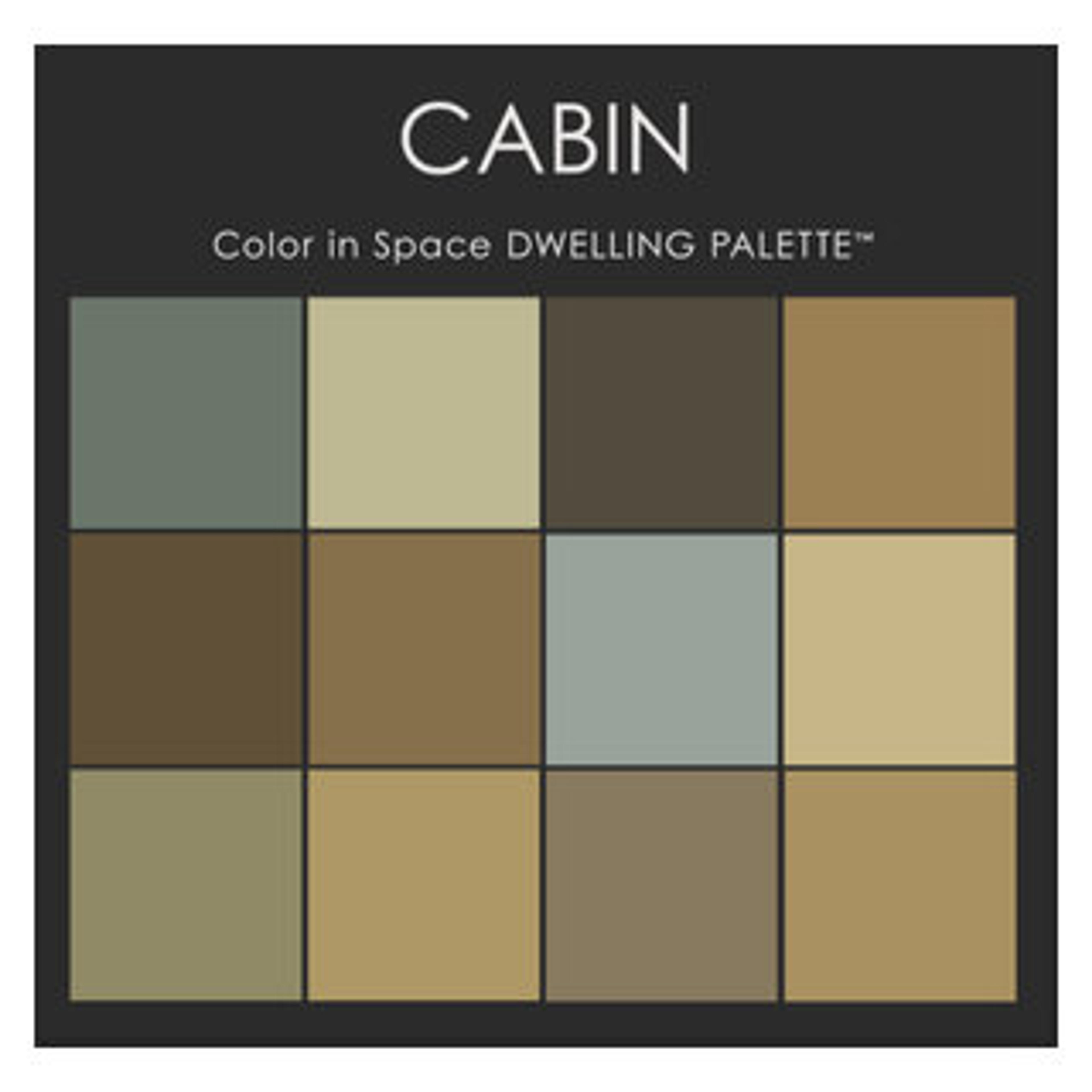 Color in Space Cabin Palette™ Swatches - Rustic - Paint - by Color in Space Inc. | Houzz