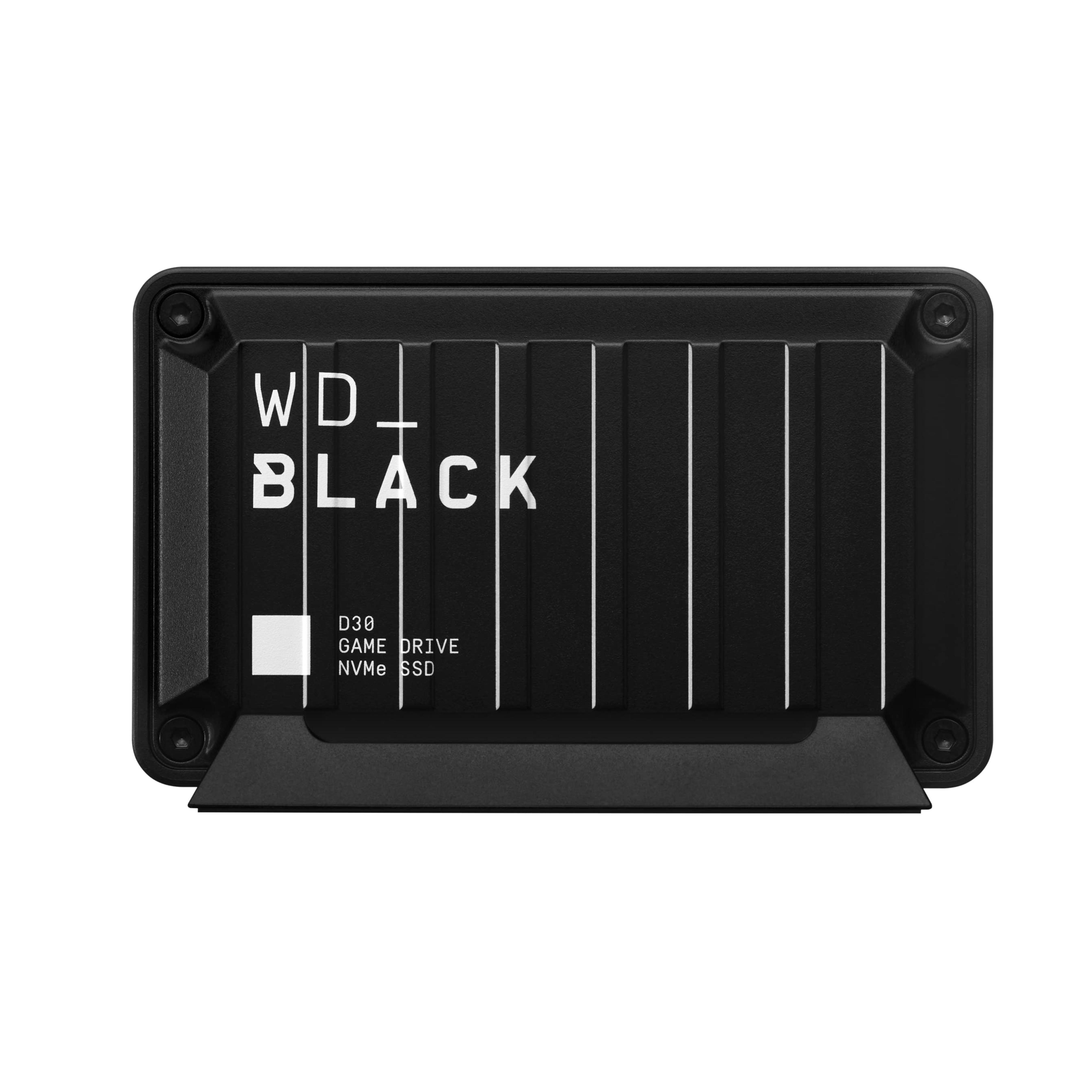 Amazon.com: WD_BLACK 1TB D30 Game Drive SSD - Portable External Solid State Drive, Compatible with Playstation, Xbox, & PC, Up to 900MB/s - WDBATL0010BBK-WESN : Electronics