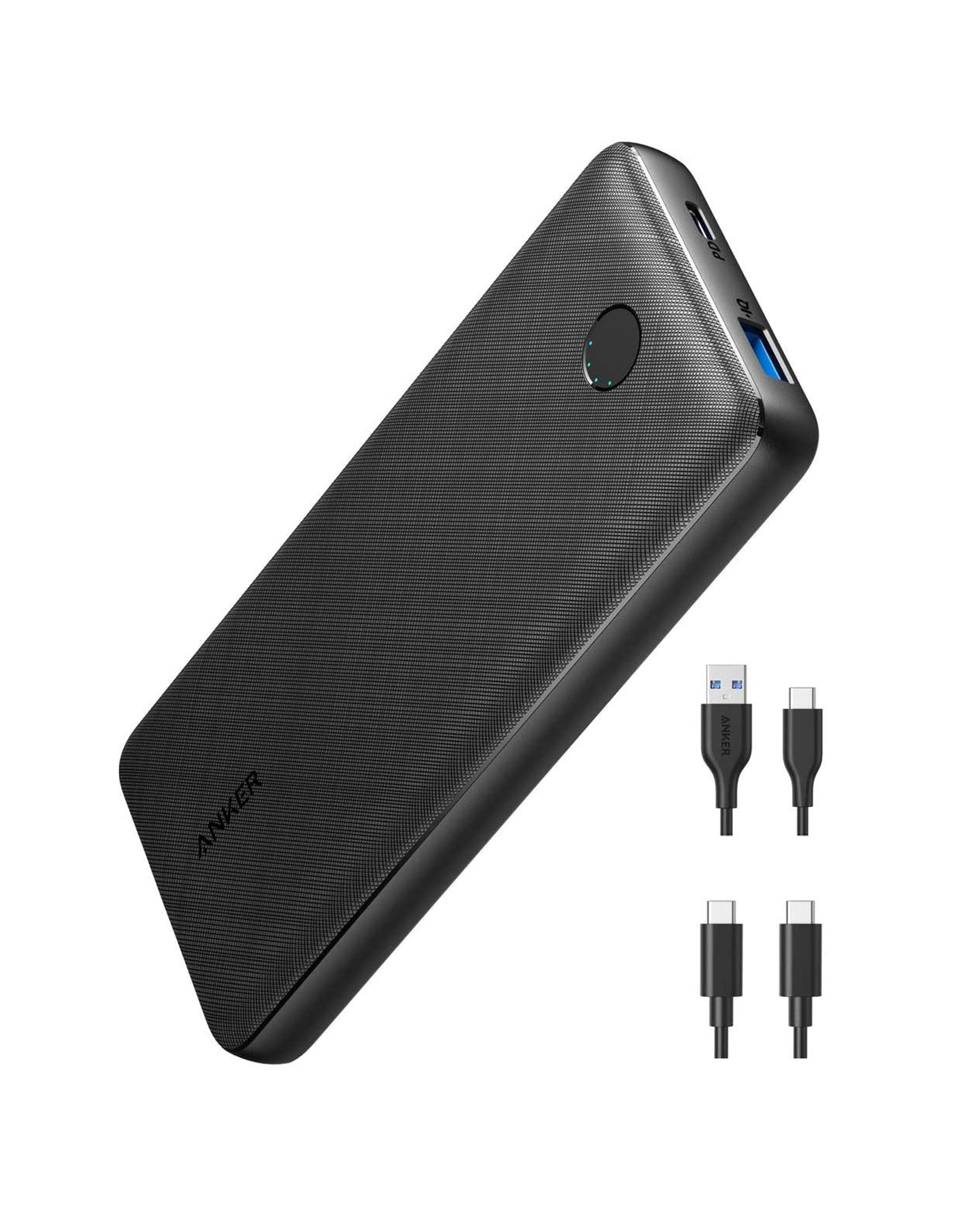 Amazon.com: Anker PowerCore 10000 PD Redux, 10000mAh Portable Charger USB-C Power Delivery (18W) Power Bank for iPhone 11/12 / Mini/Pro/Pro Max / 8 / X/XS Samsung S10, Pixel 3/3XL, iPad Pro 2018, and More : Cell Phones & Accessories