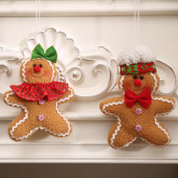 Temu | Christmas Tree Ornaments, Gingerbread Man, Christmas Decoration