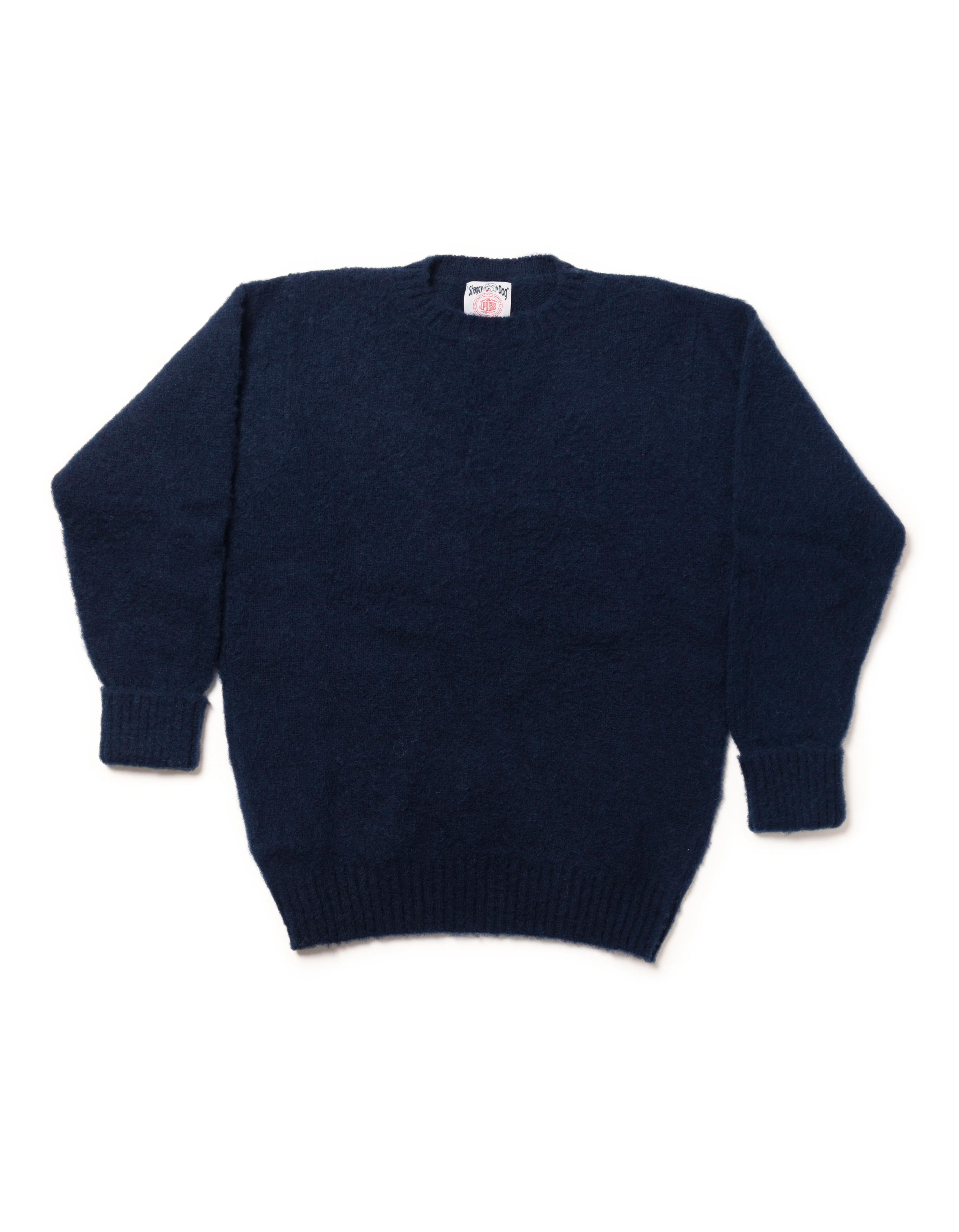 SHAGGY DOG SWEATER NAVY - CLASSIC FIT | Crewneck