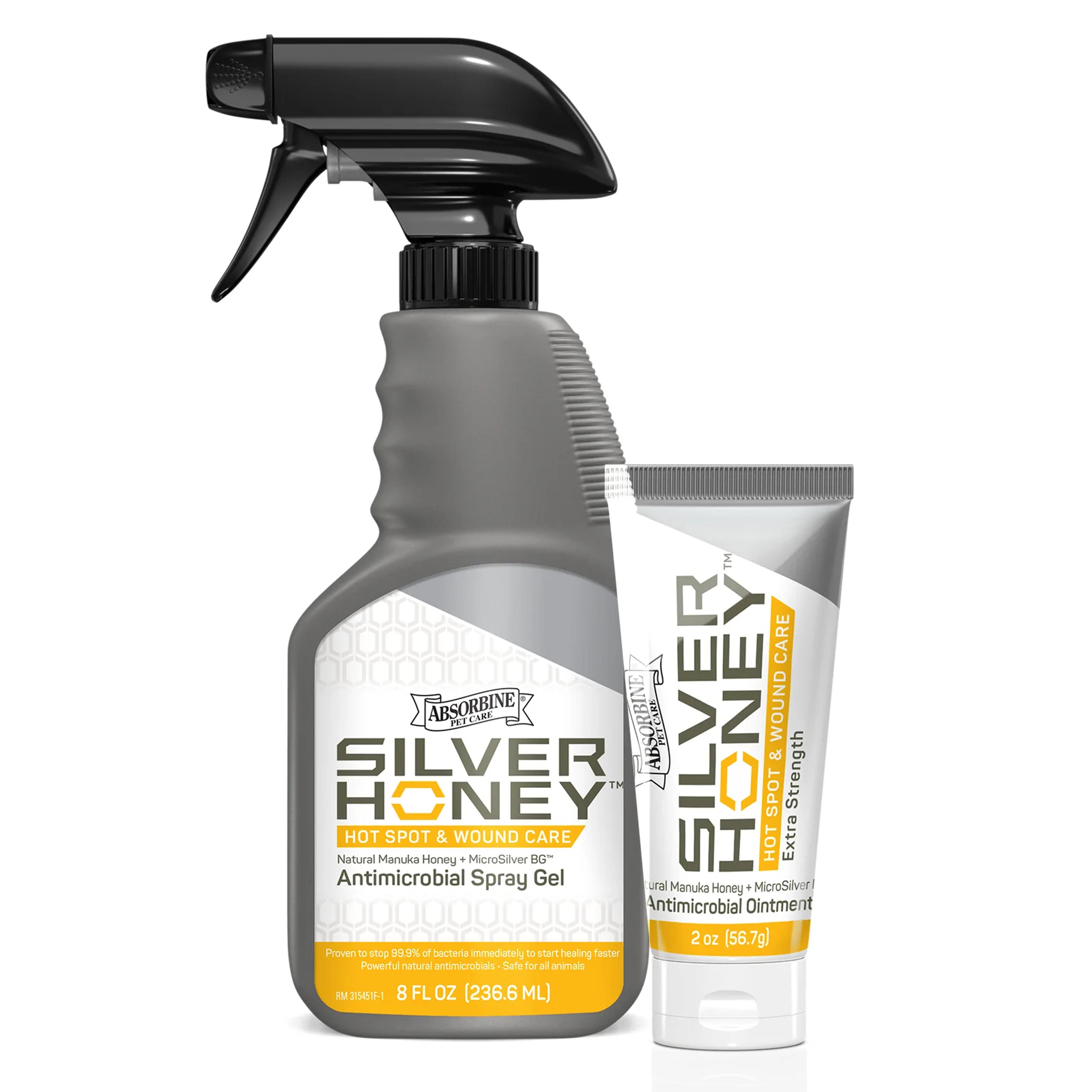 Silver Honey® Hot Spot & Wound Care Spray Gel – Absorbine