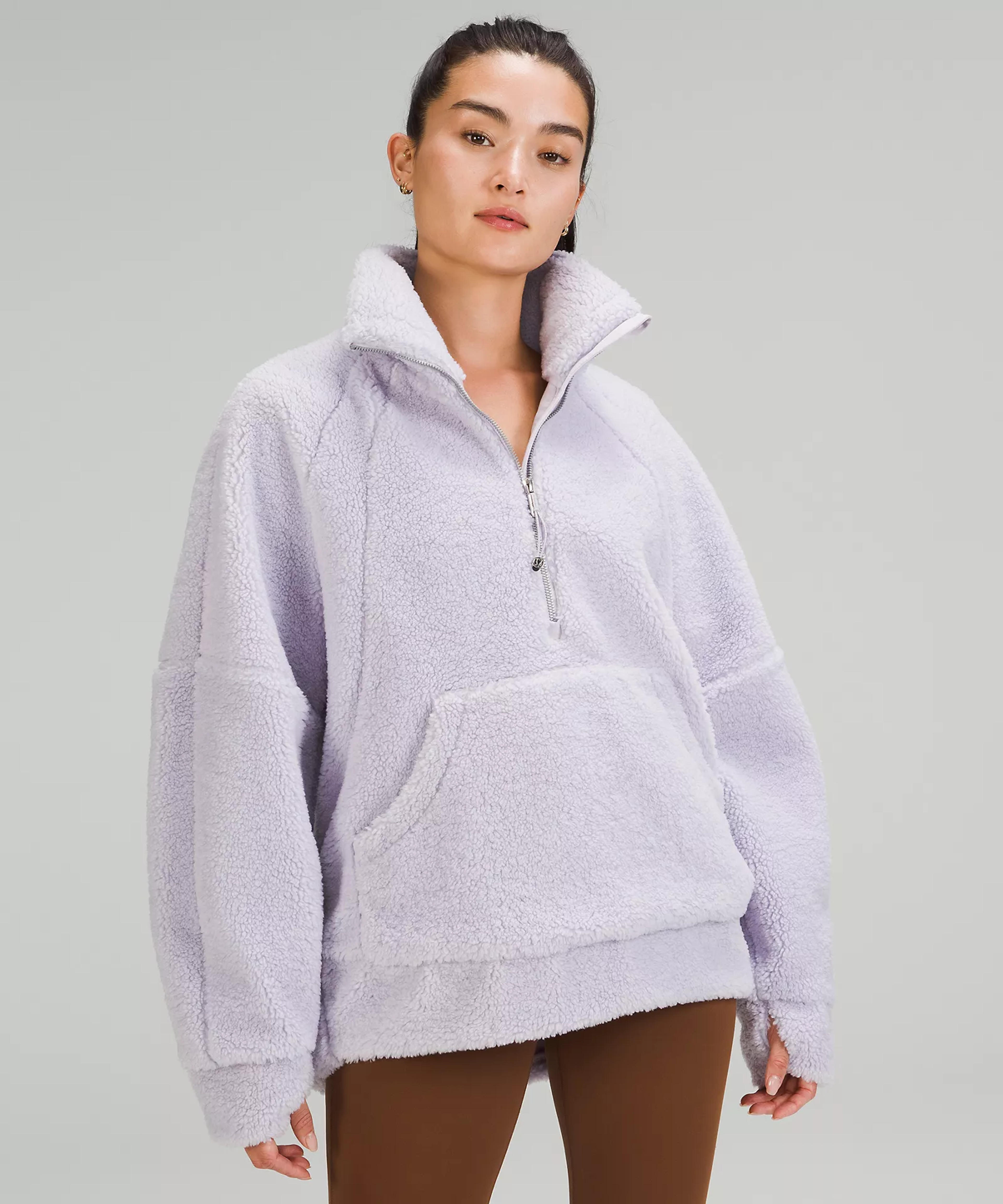 Scuba Oversized Fleece Funnel-Neck Half-Zip *Long | Women's Hoodies & Sweatshirts | lululemon