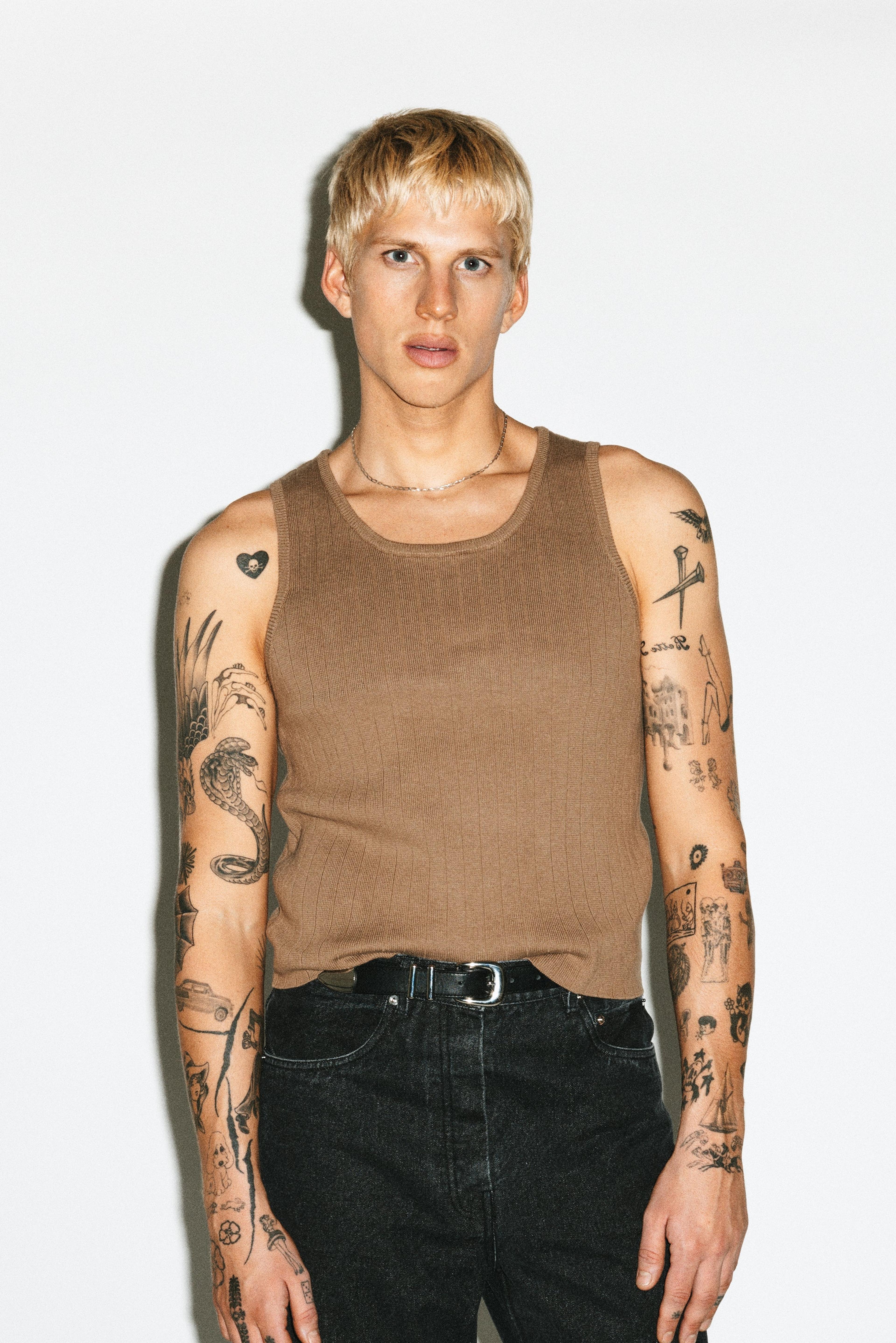 Virgil Cropped Tank | Sierra – California Arts