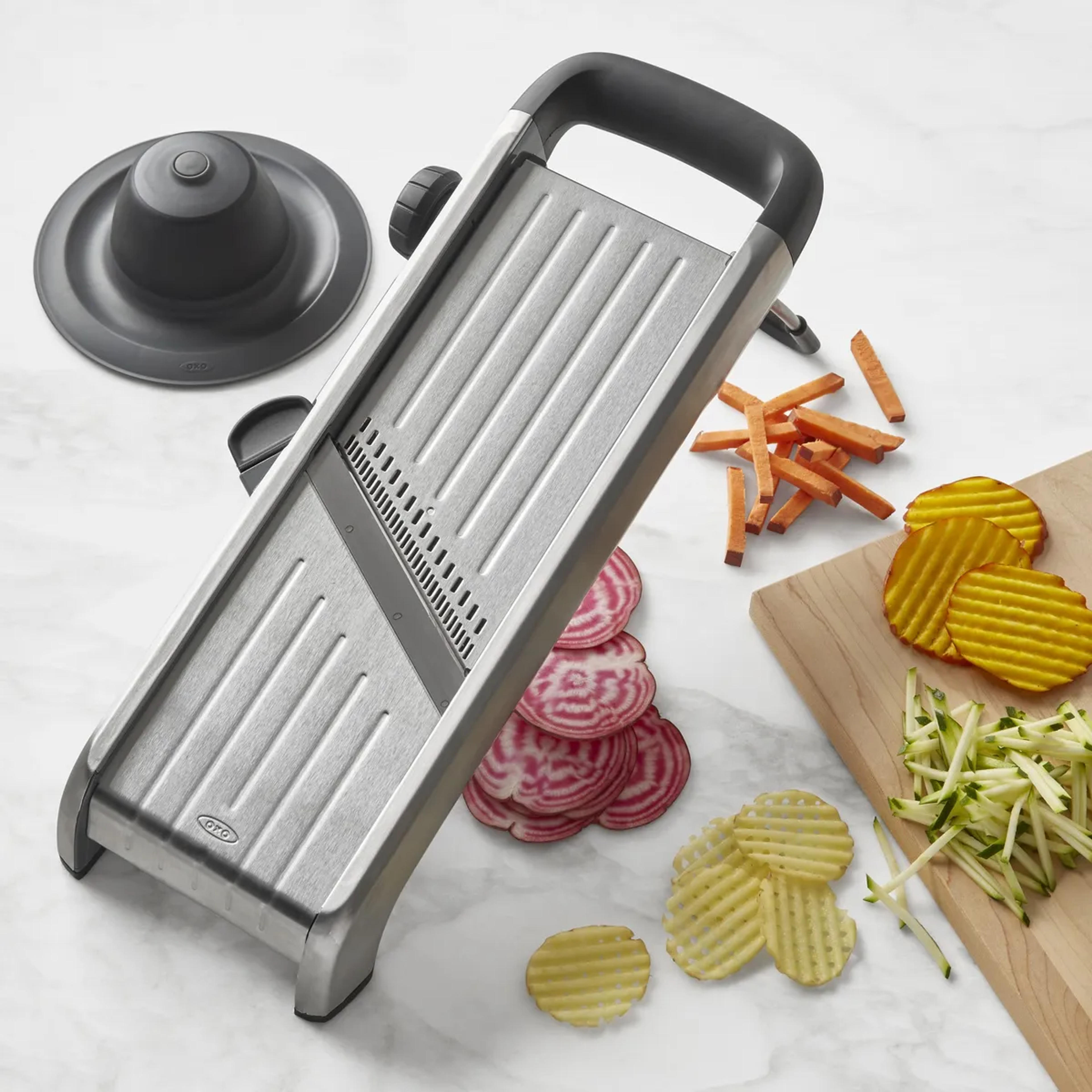 OXO Chef's Steel Mandoline Slicer | Williams Sonoma