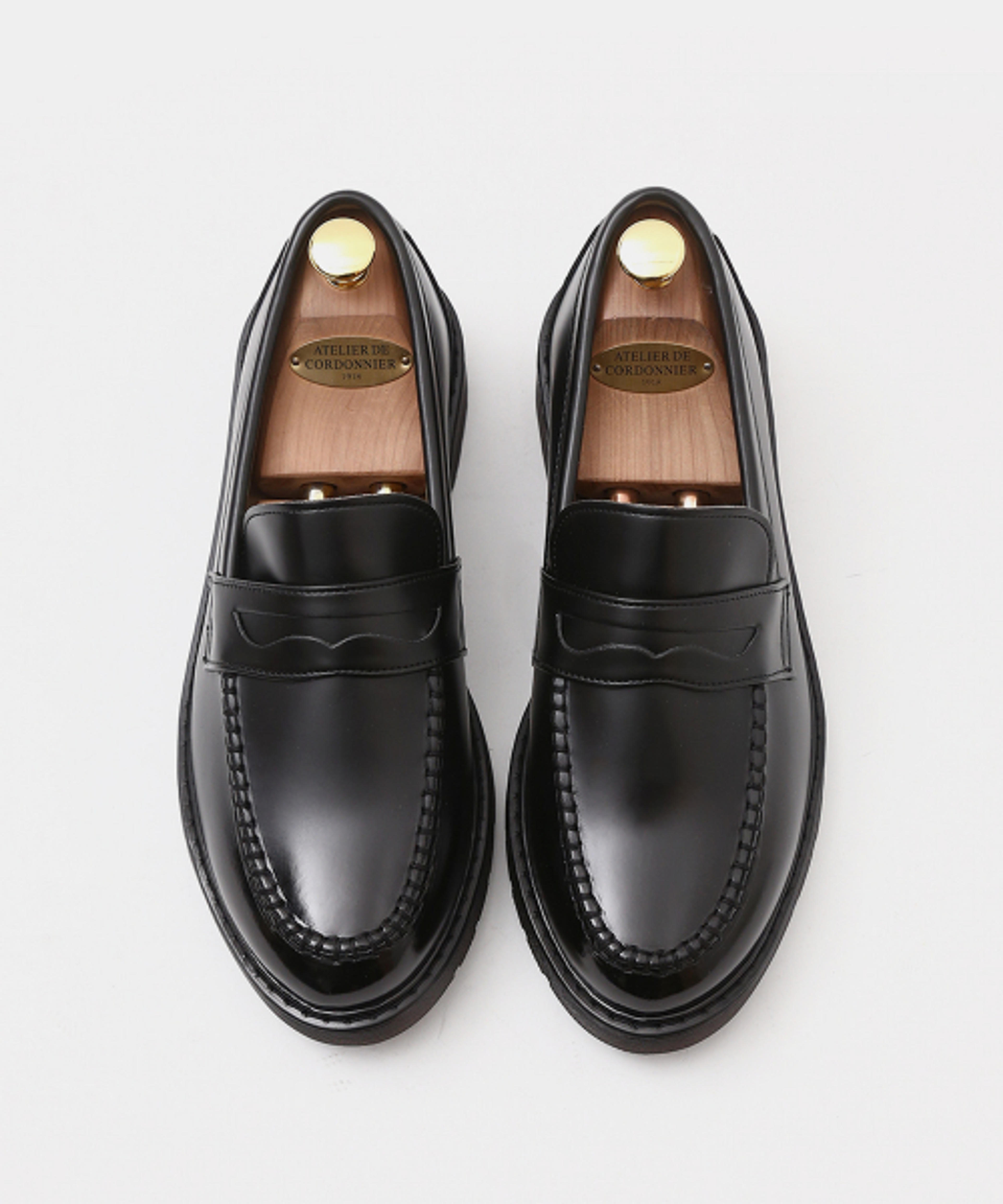 MUSINSA | PASCOROZEN MS2356 Penny Loafer Dorus Black [250~280MM]