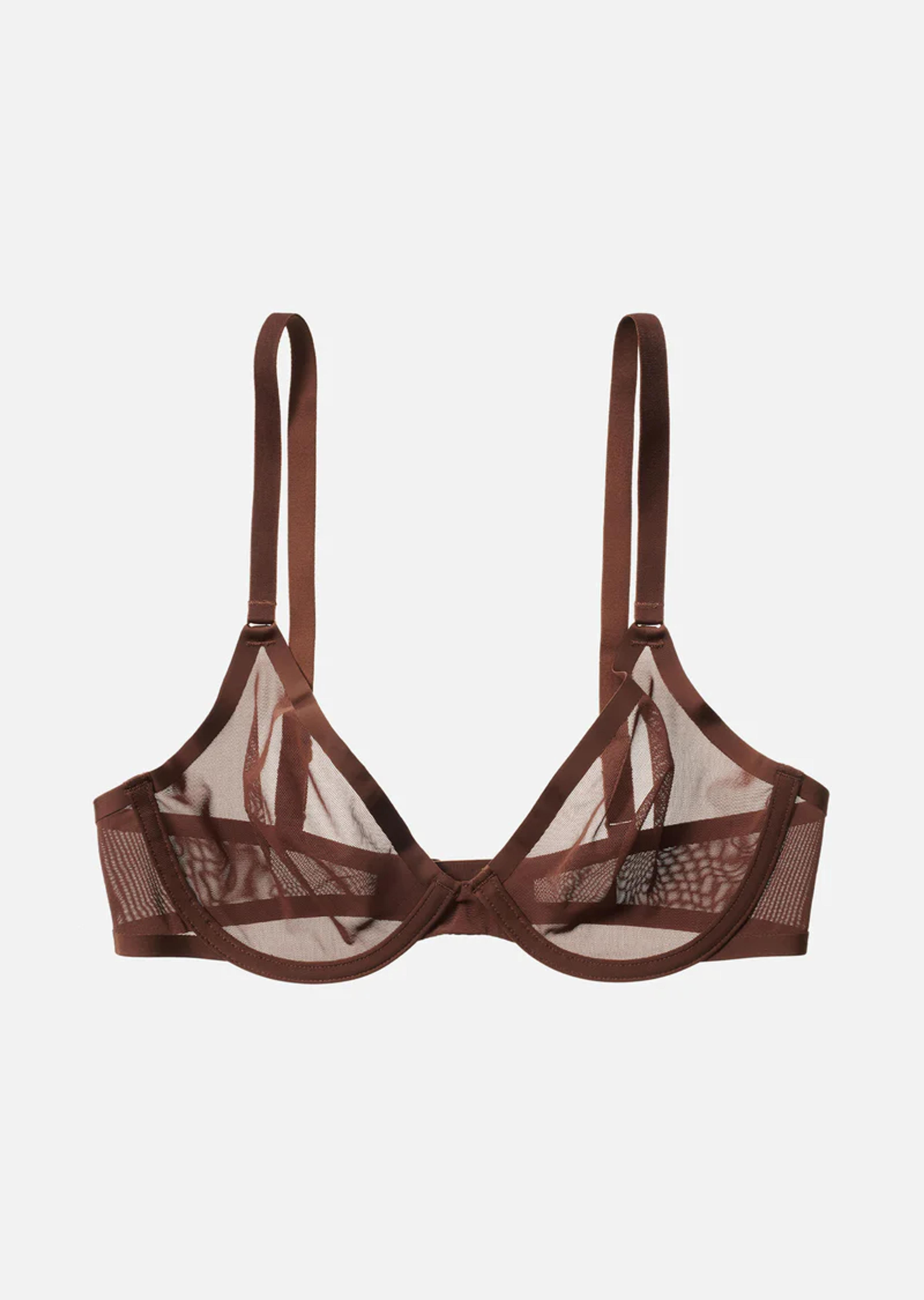 The Plunge - Espresso - Bra - CUUP