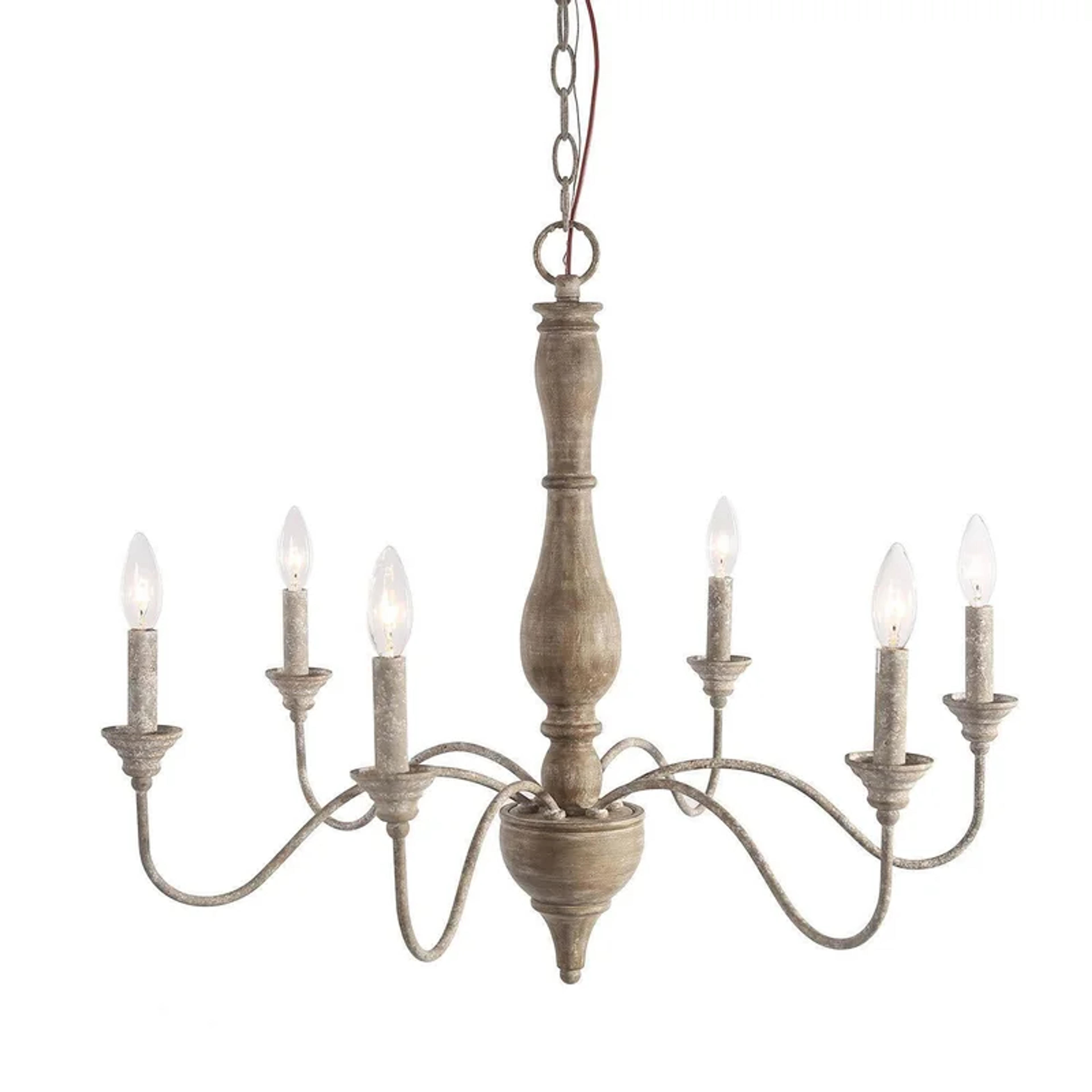 Teardrops Capiz Chandelier