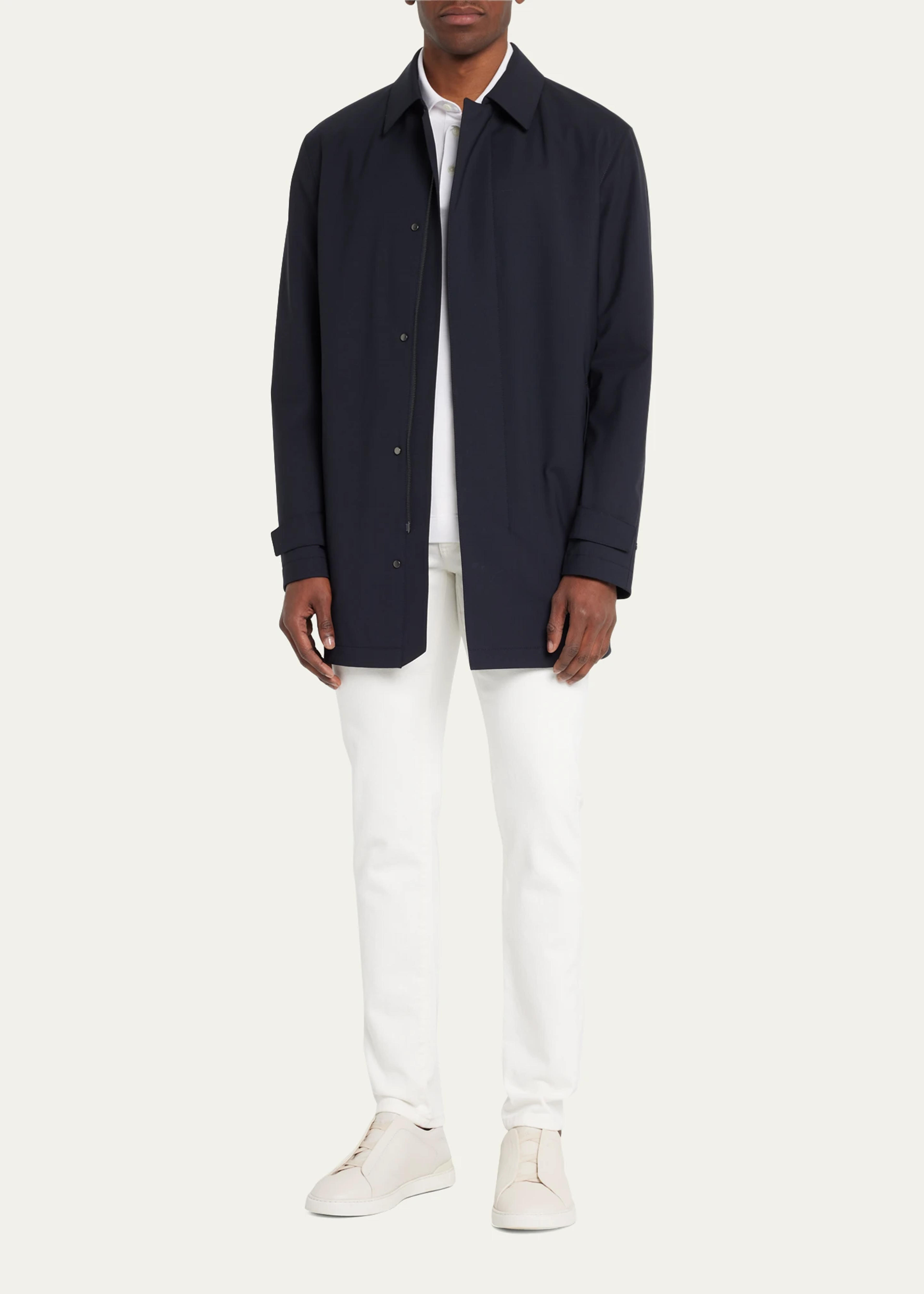 ZEGNA Men's Trofeo Elements Car Coat - Bergdorf Goodman