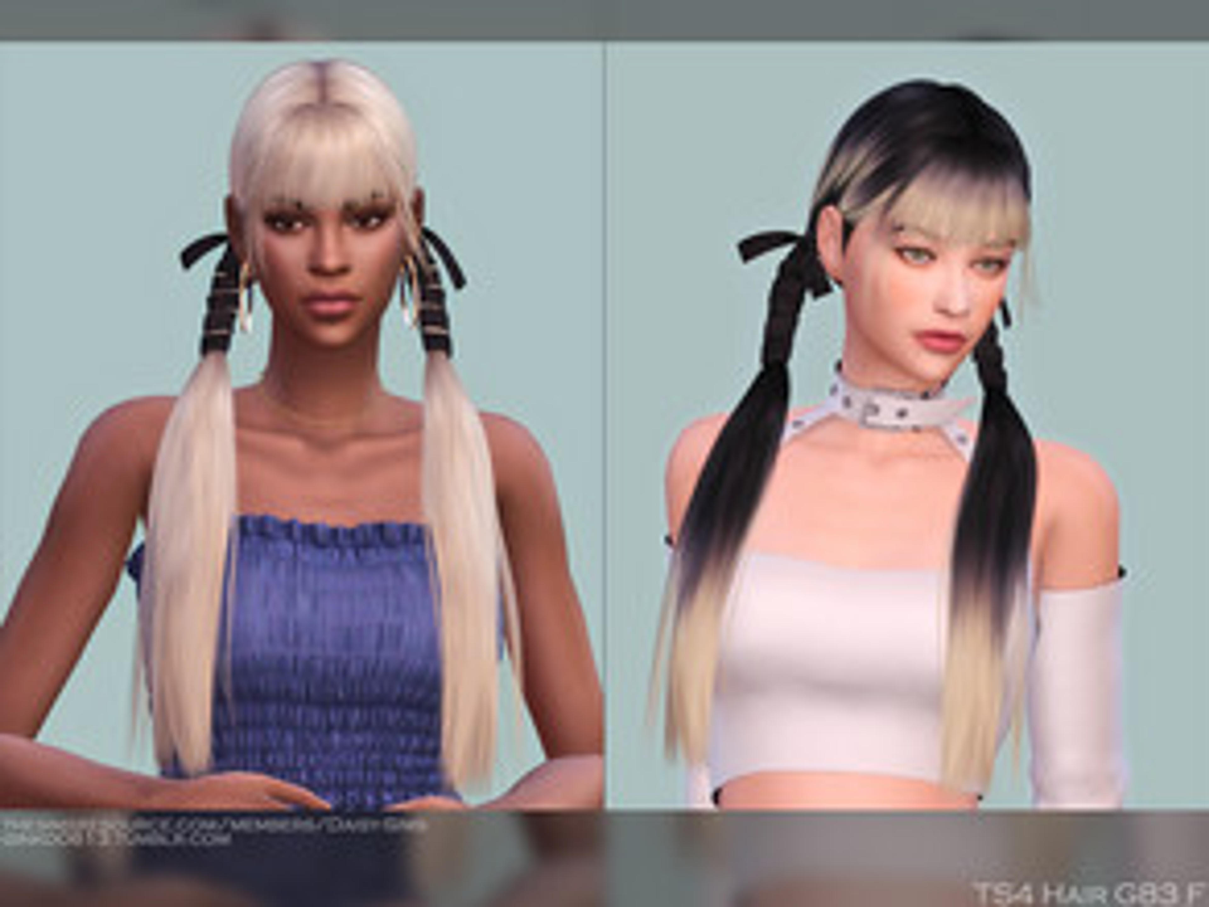 The Sims Resource - Female Hair G83