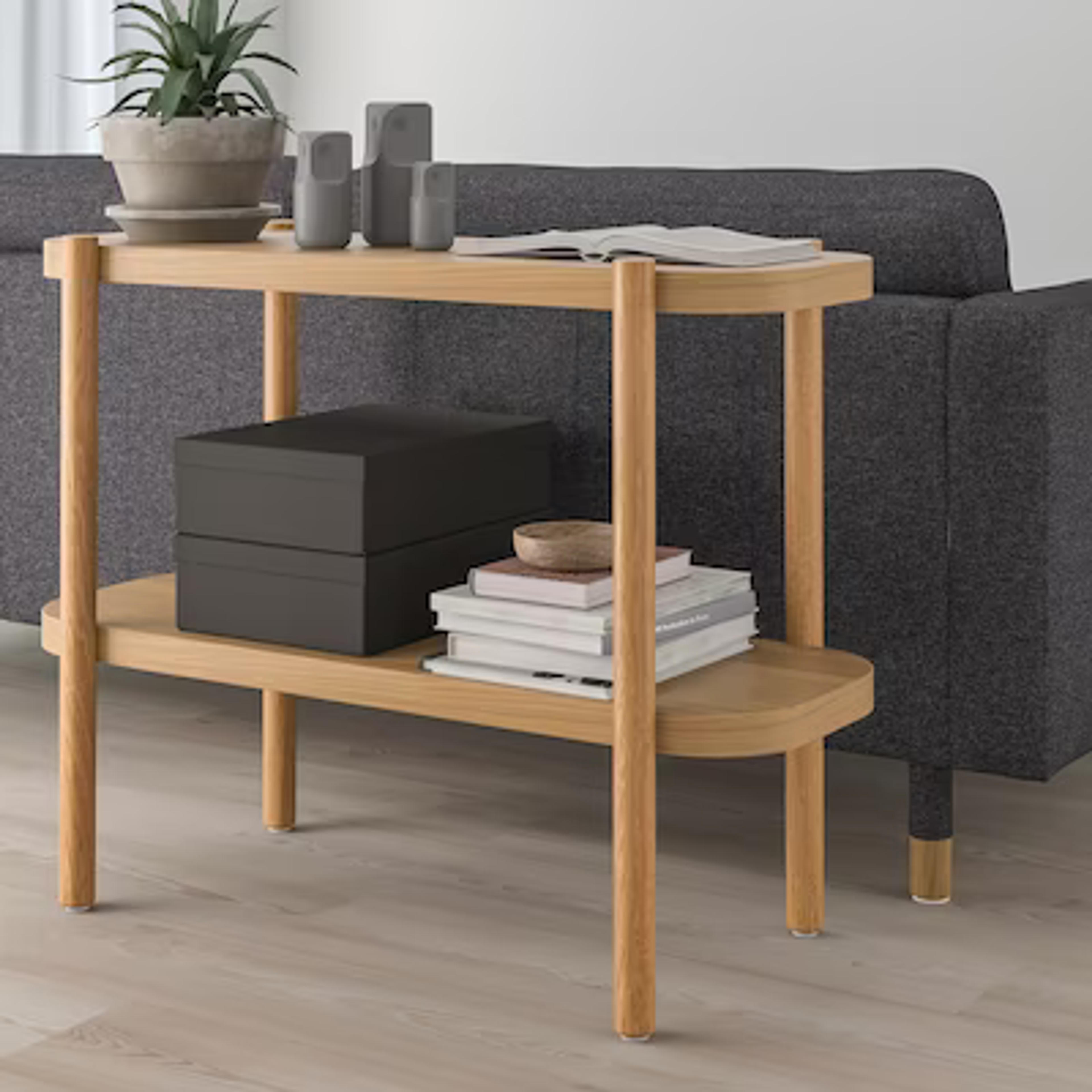 LISTERBY Side table, oak veneer, 195/8" - IKEA