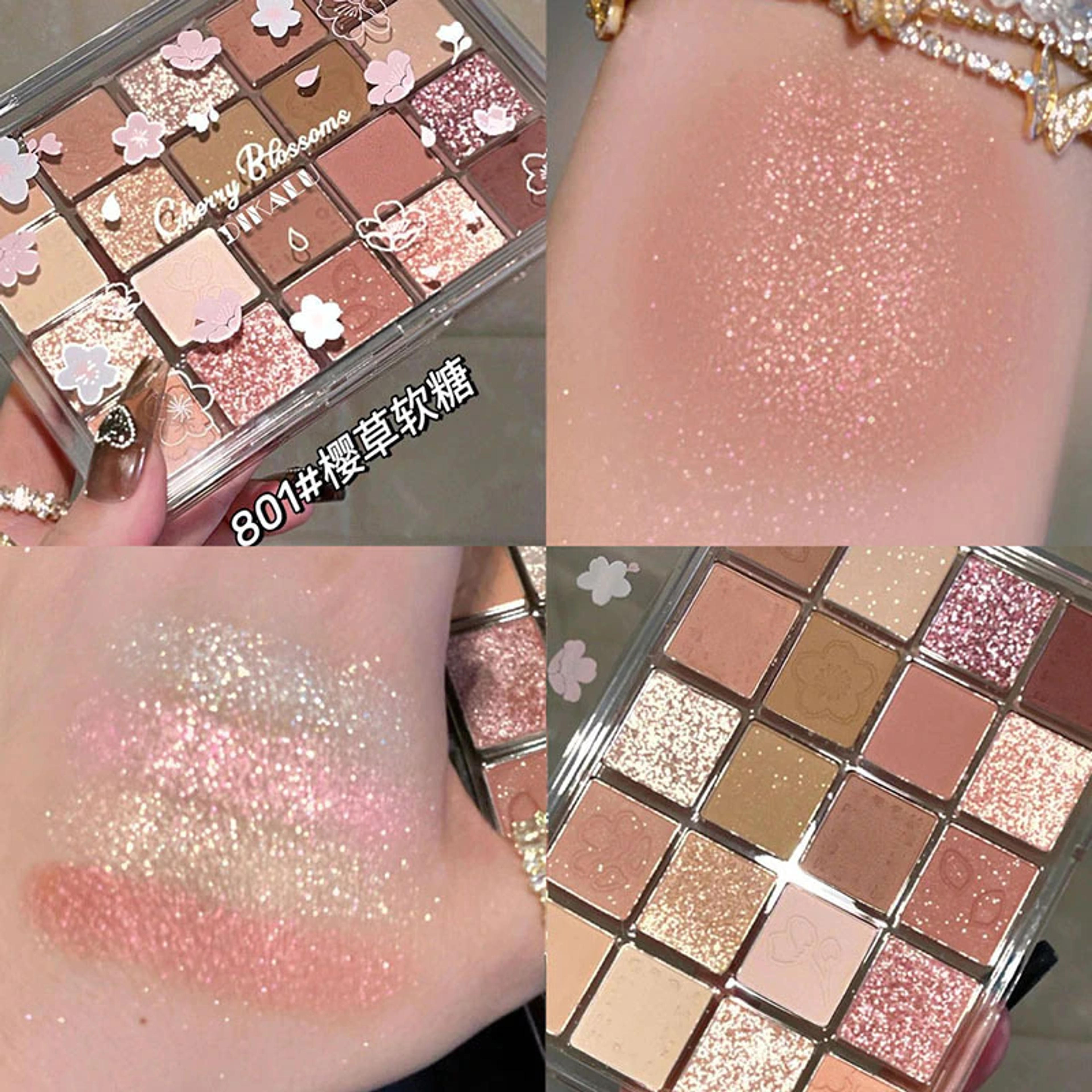 New Multichrome Glitter Cream Eye Shadow Waterproof Korean Makeup Pallet Make up For Women Shiny Eyes Cosmetic Tools Colorrose| | - AliExpress