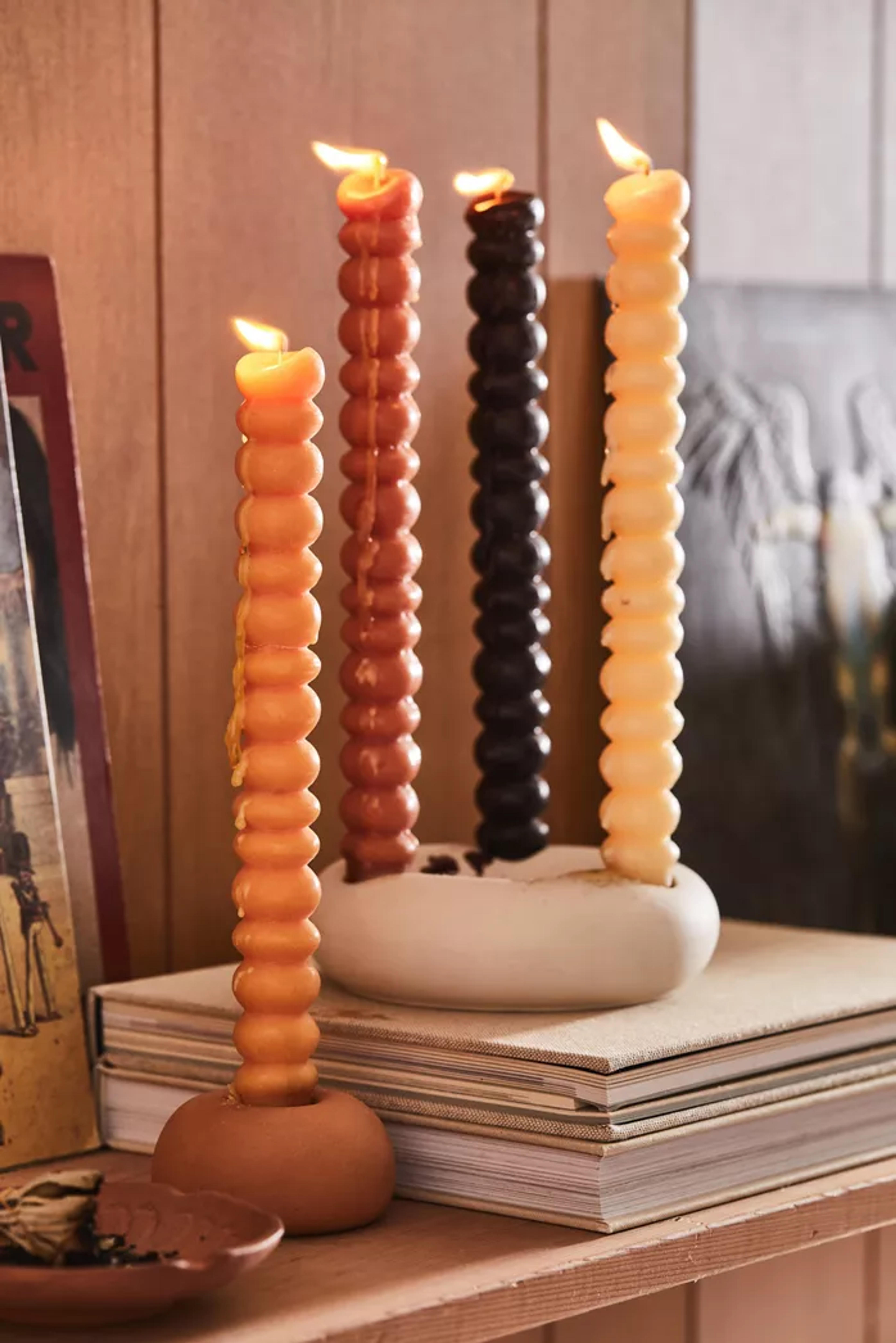 Bubble Taper Candle - Set Of 4 | Urban Outfitters