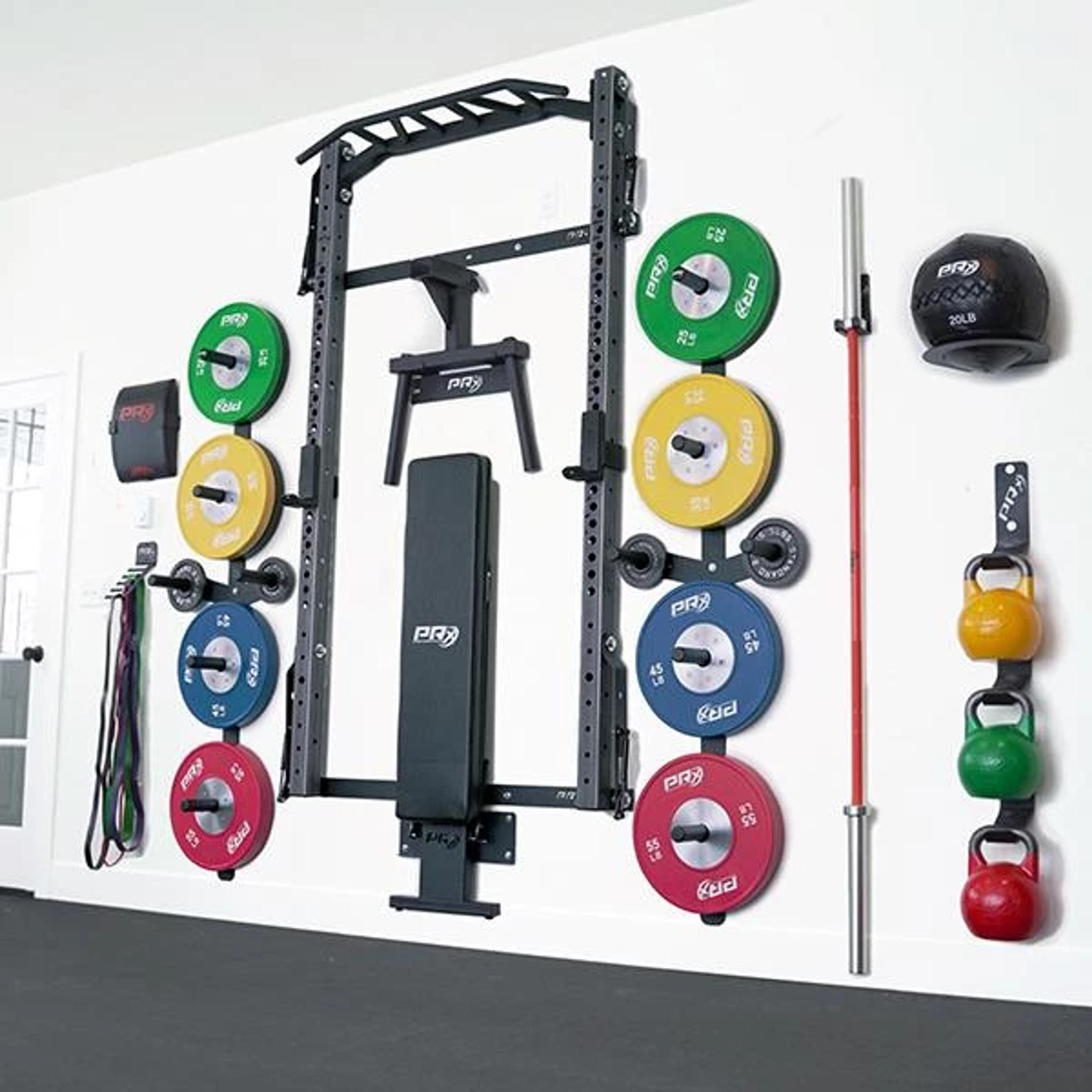 Profile® PRO Squat Rack with Multi-Grip Bar