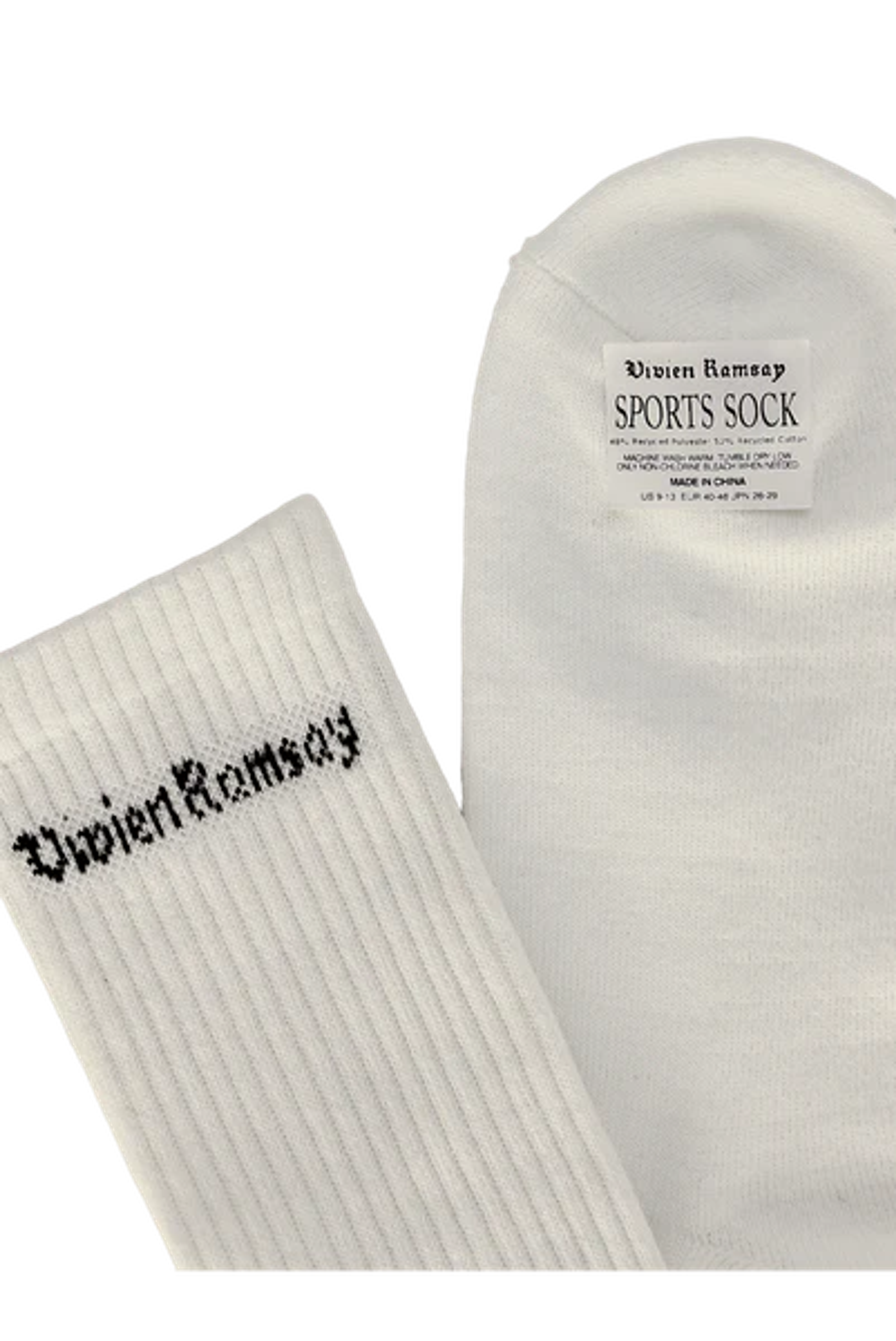 Sports Sock White(3 Pack) – Vivien Ramsay