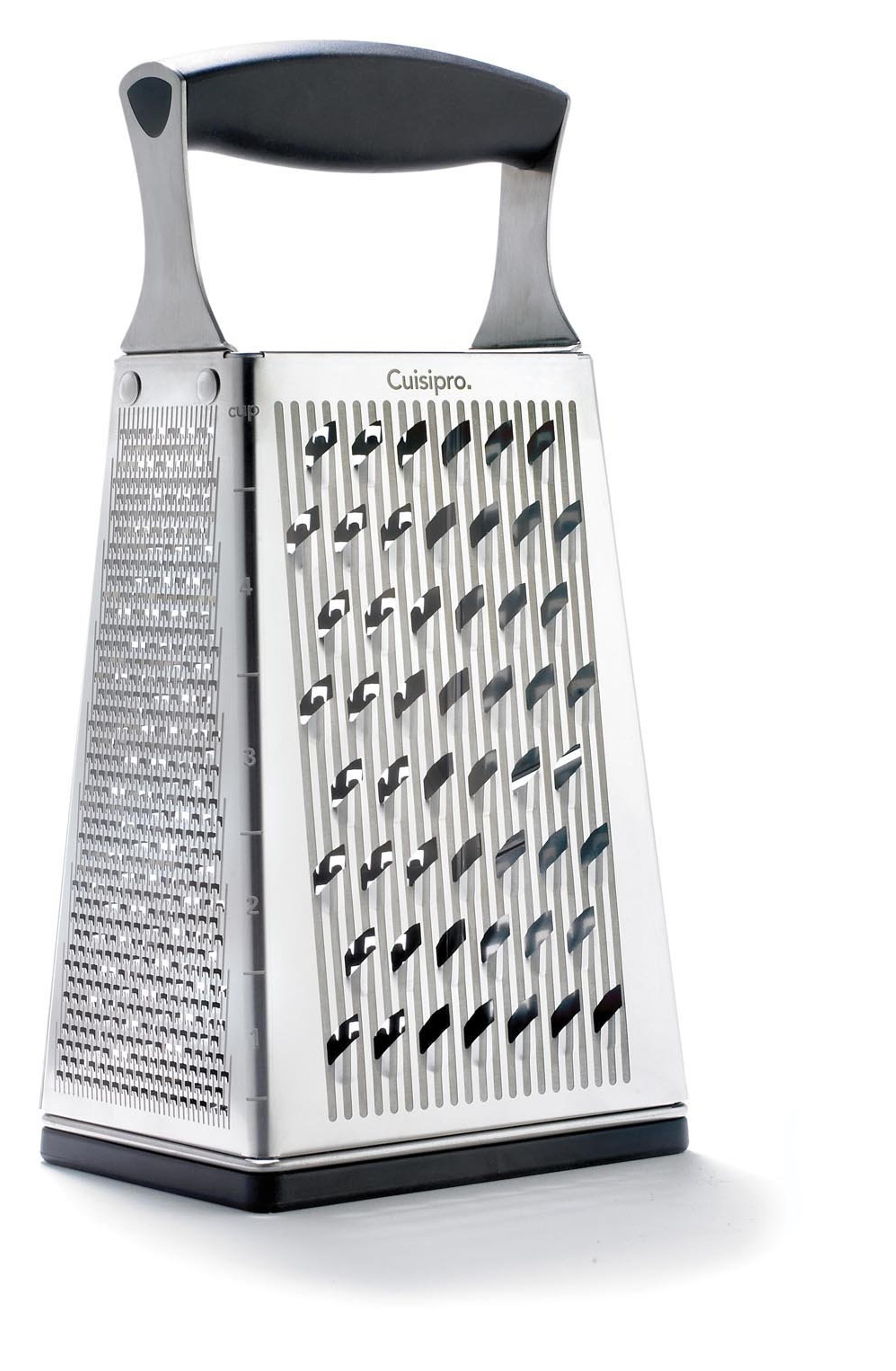 Amazon.com: Cuisipro 4 Sided Box Grater, Regular, Stainless Steel: Rosle Grater: Home & Kitchen