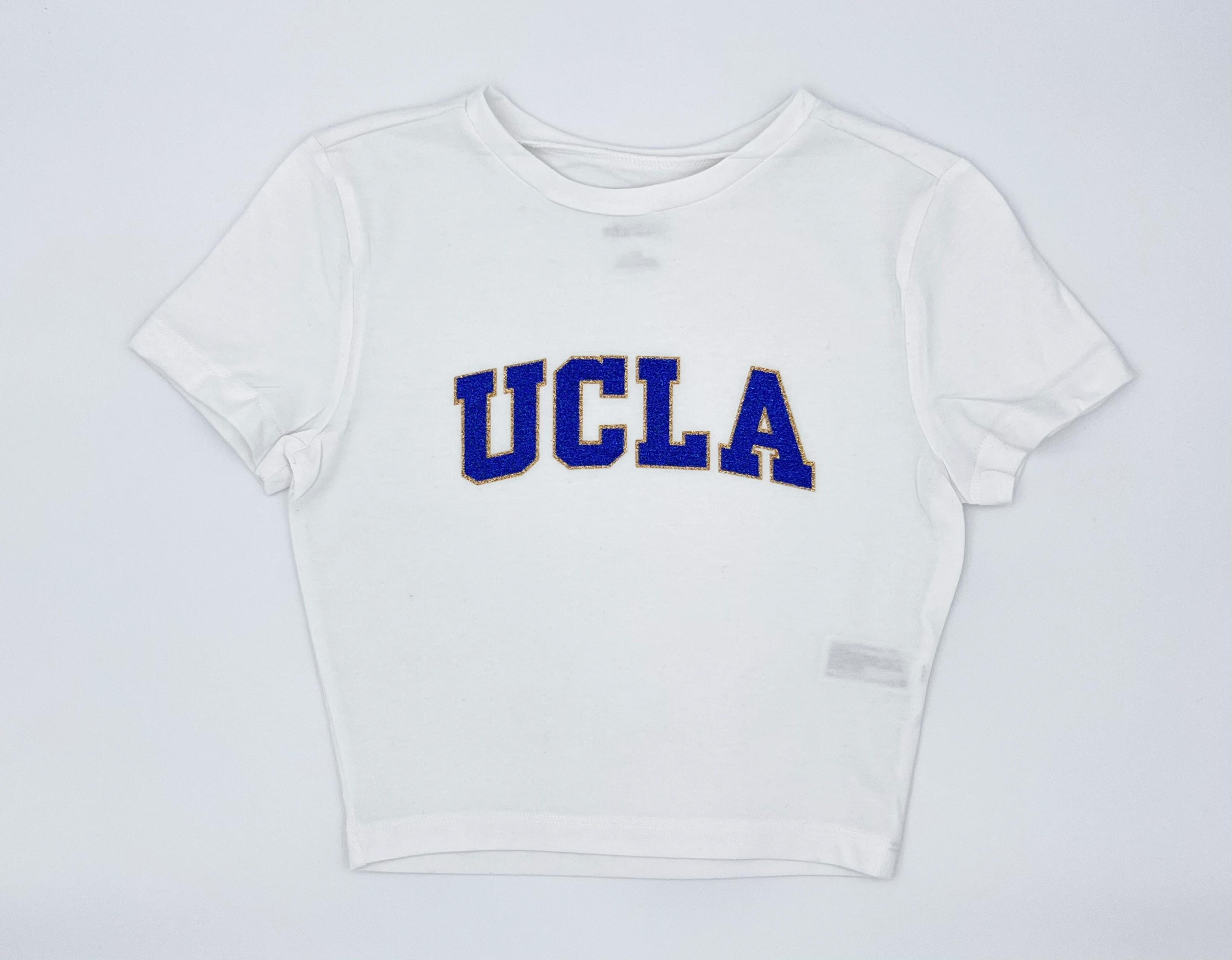 UCLA Bruins Glitter Crop Top Bruins Tailgate UCLA