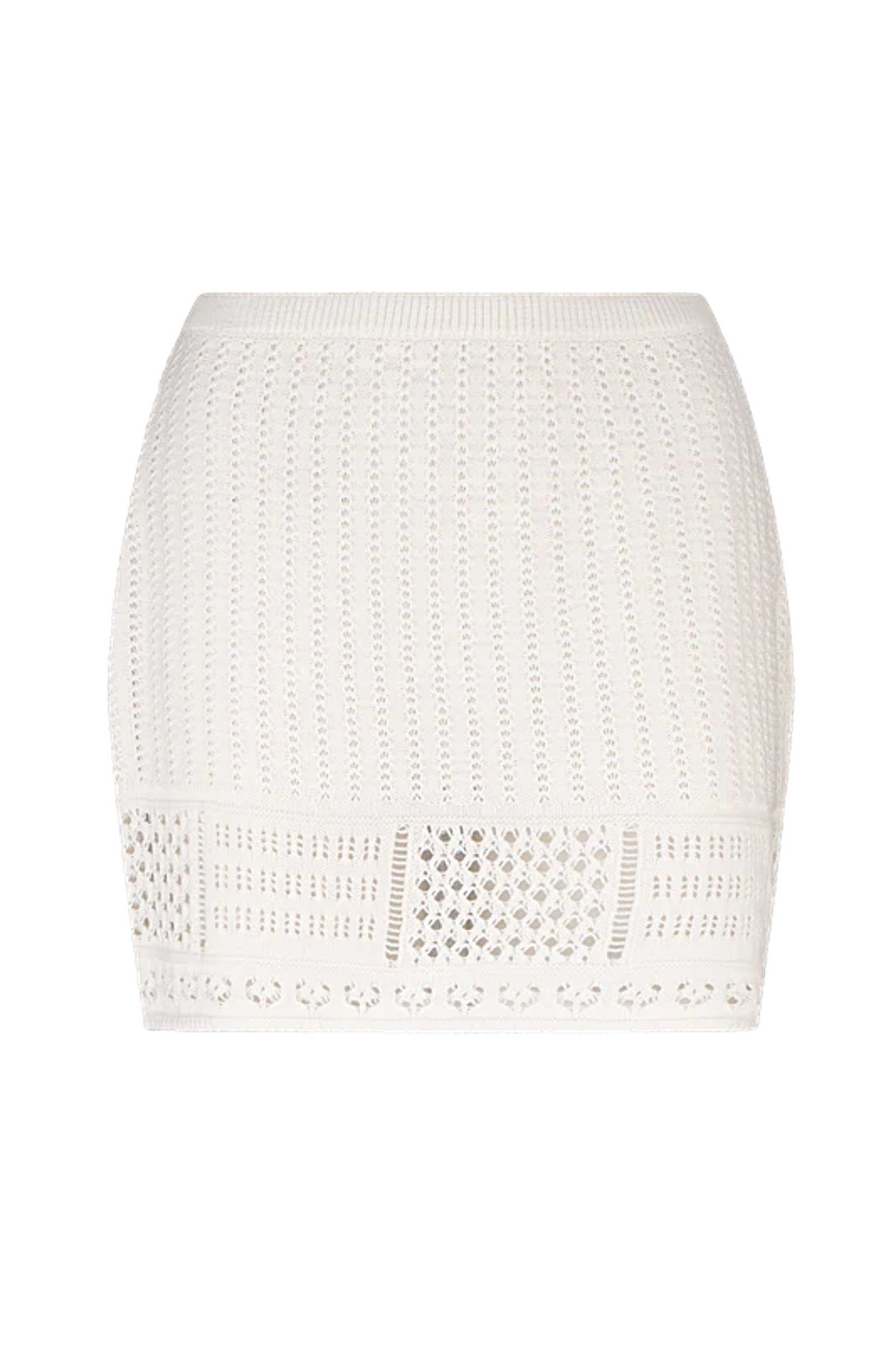 Serena Elva Mini Skirt - Ivory