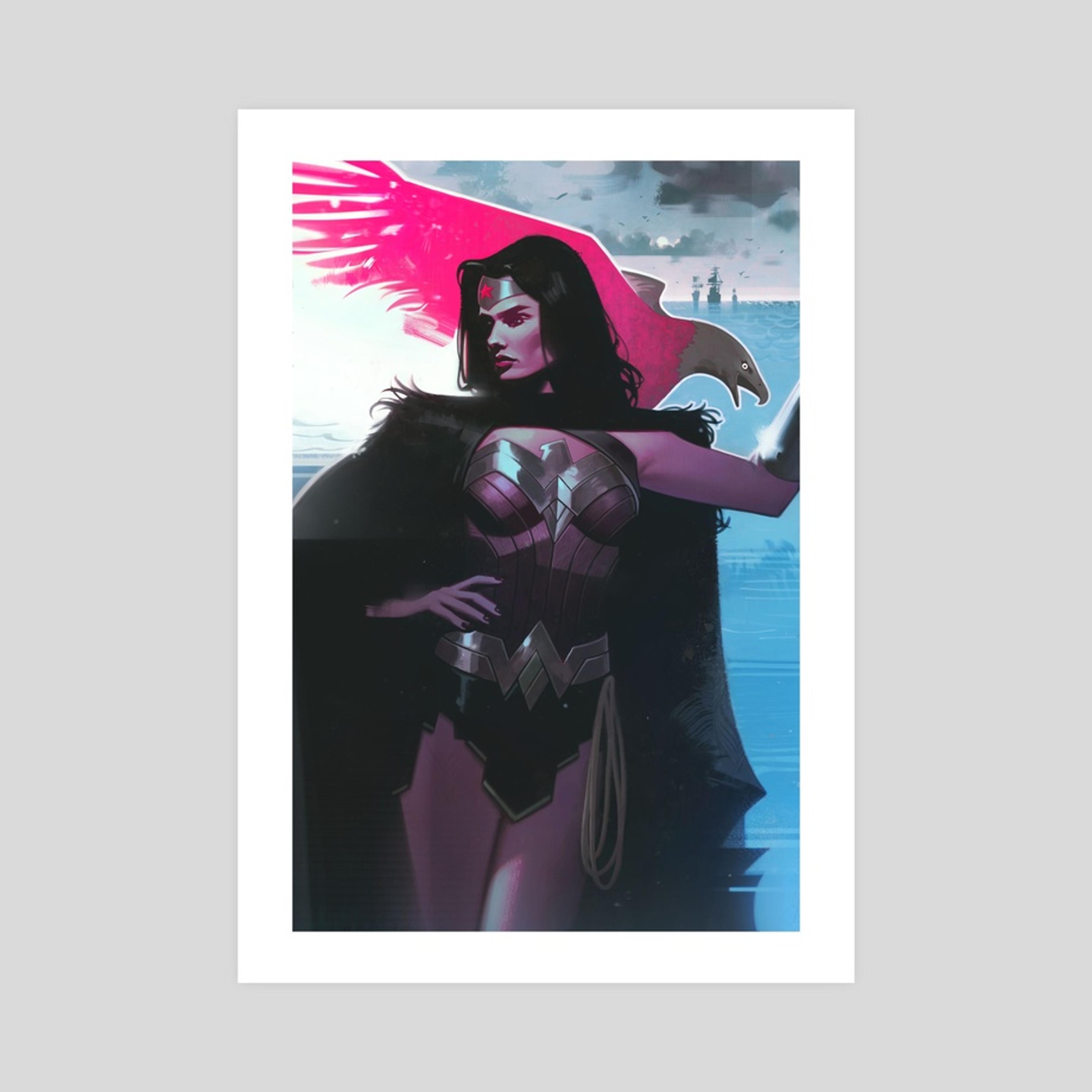 Wonder Woman, an art print by Jeff Dekal