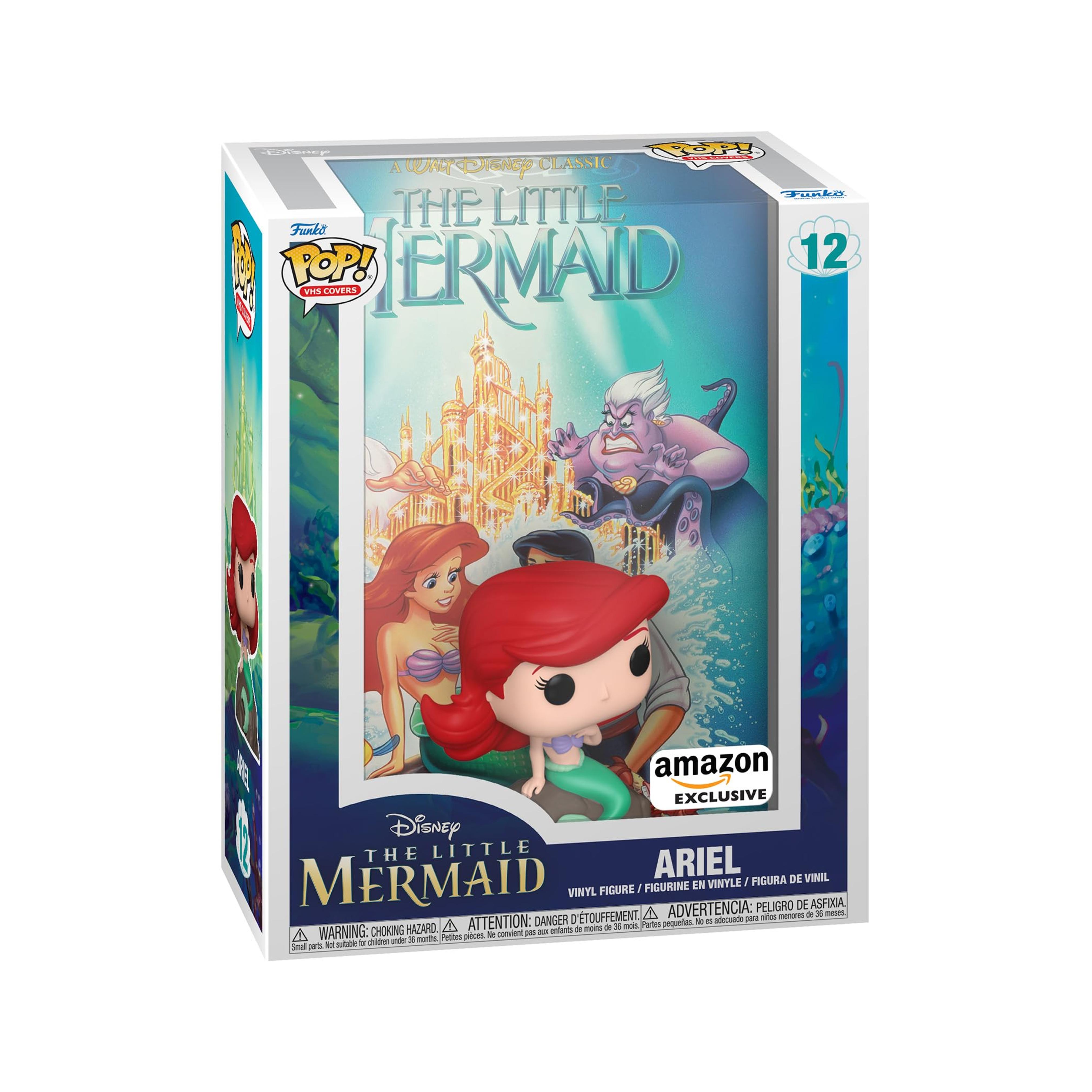 Funko Pop! VHS Cover: Disney - The Little Mermaid, Ariel (Amazon Exclusive)