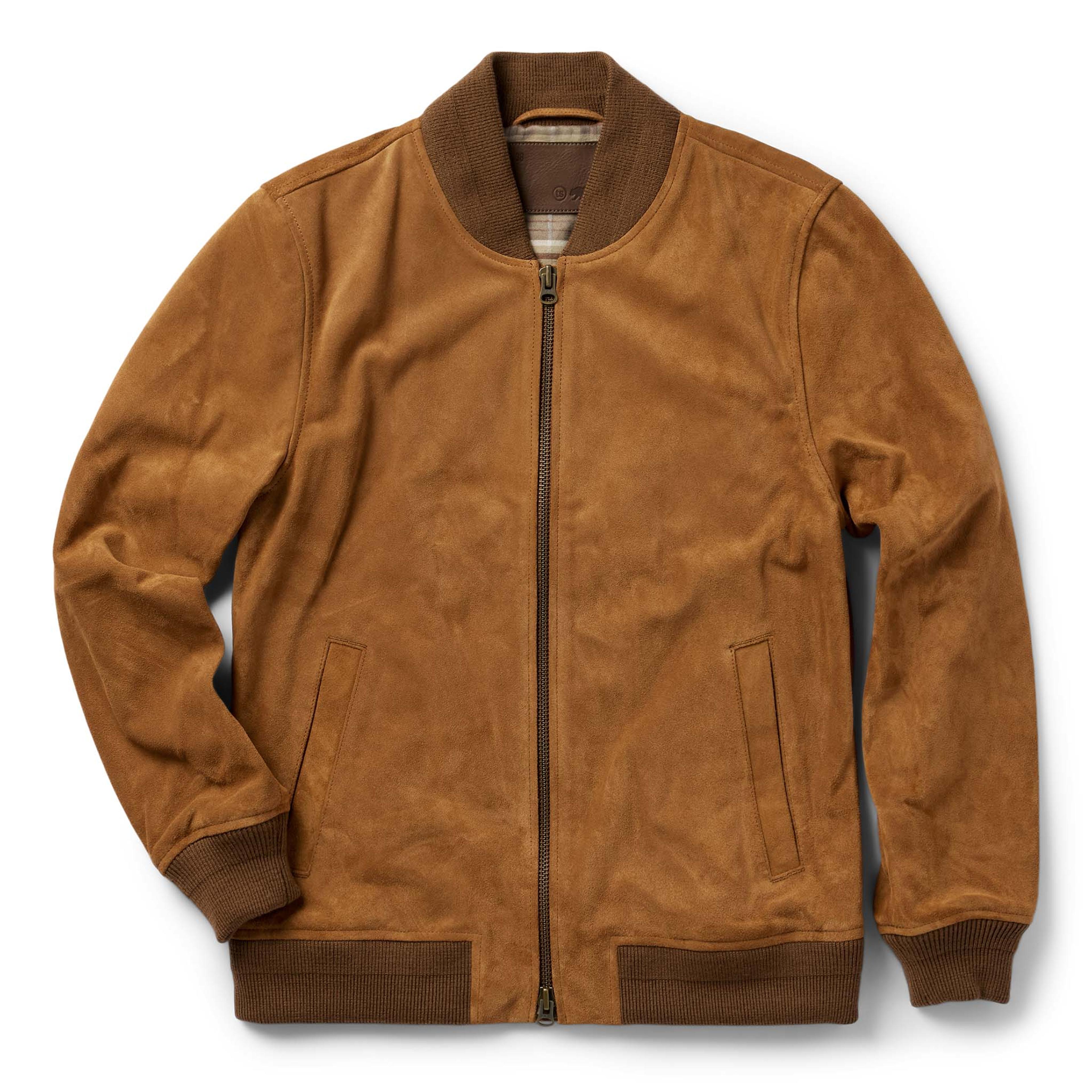 The Bomber Jacket in Sierra Suede - Men's Suede Jacket | Taylor Stitch | Taylor Stitch