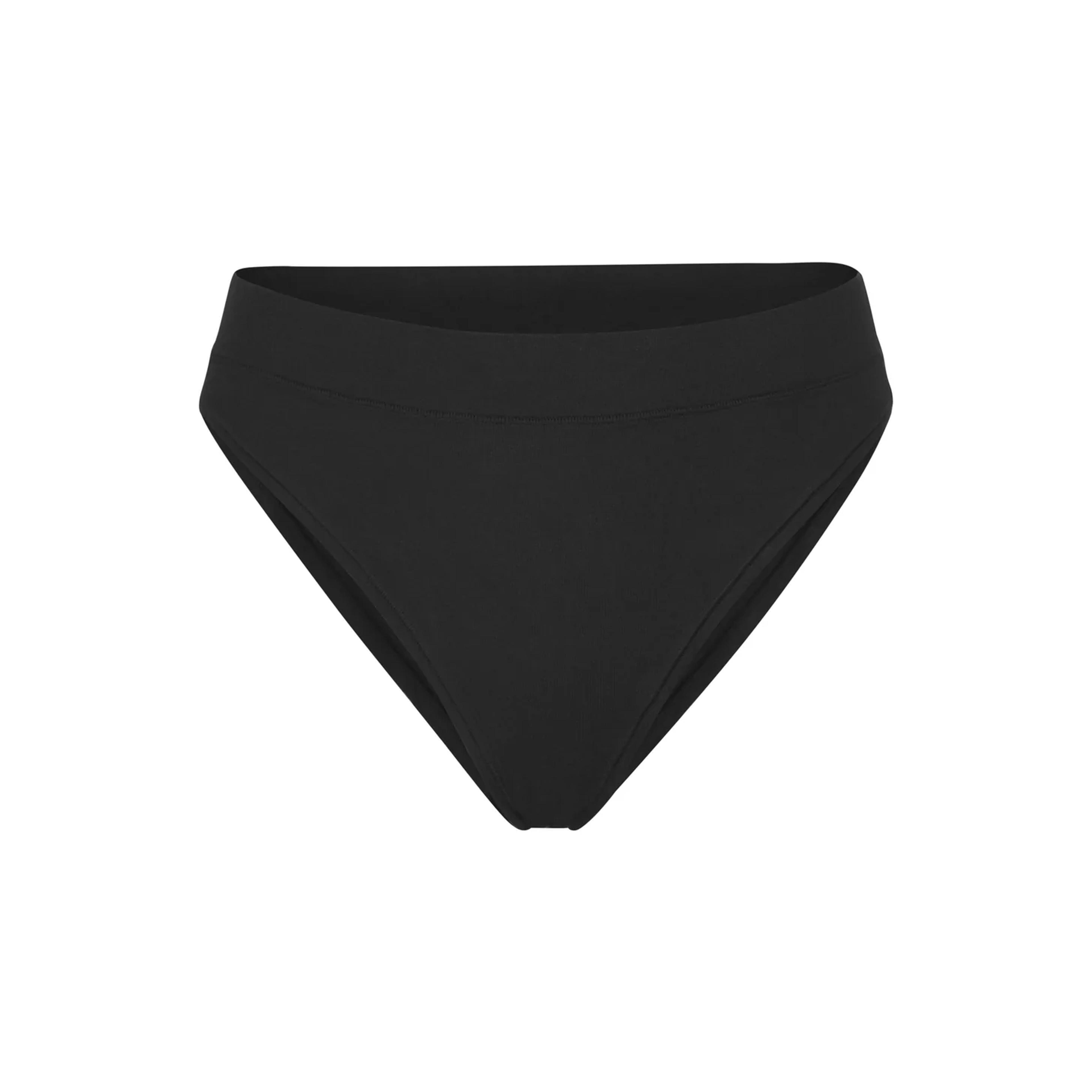 Cotton Jersey Cheeky Tanga - Soot | SKIMS