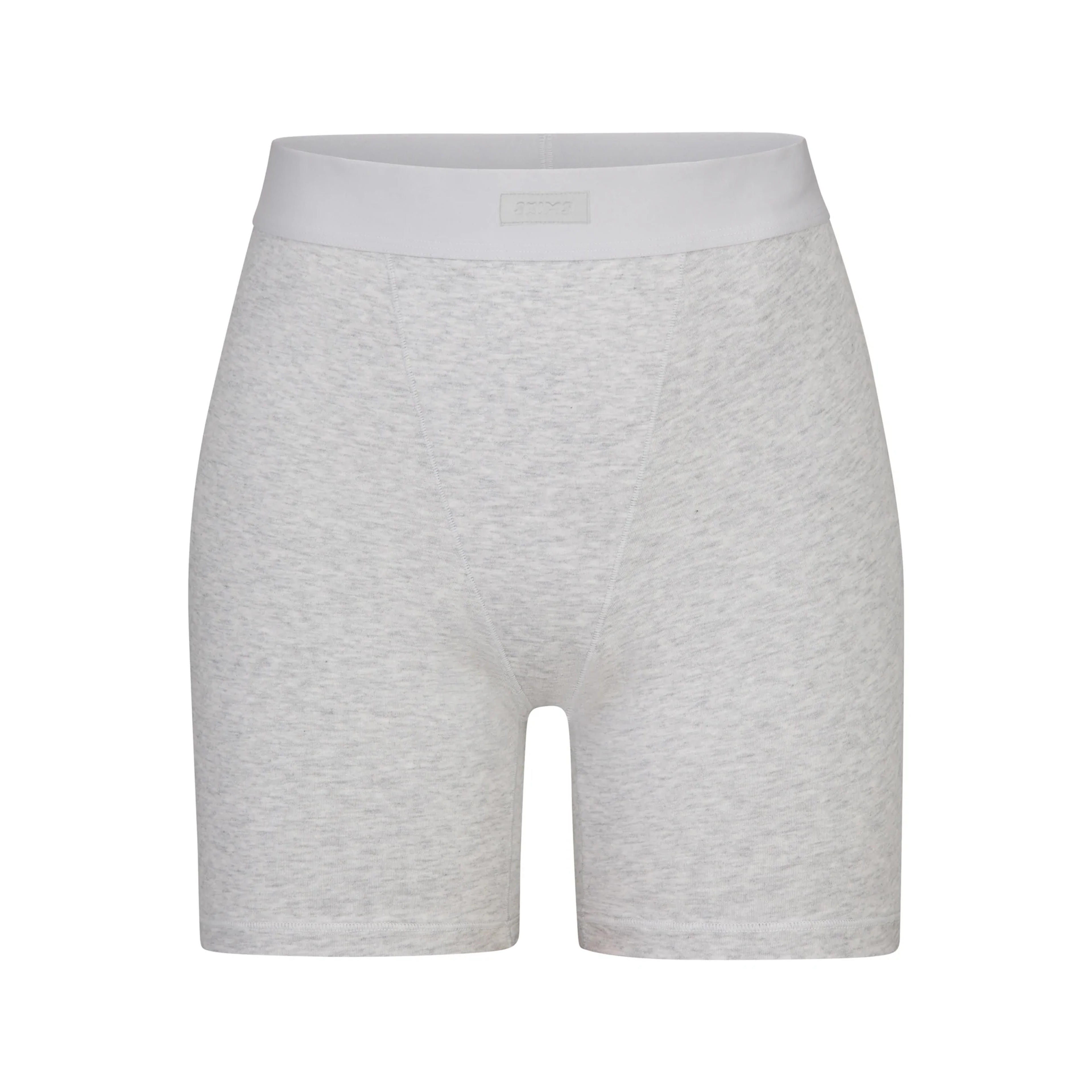 BOYFRIEND BOXER | LIGHT HEATHER GREY - LIGHT HEATHER GREY / 2X