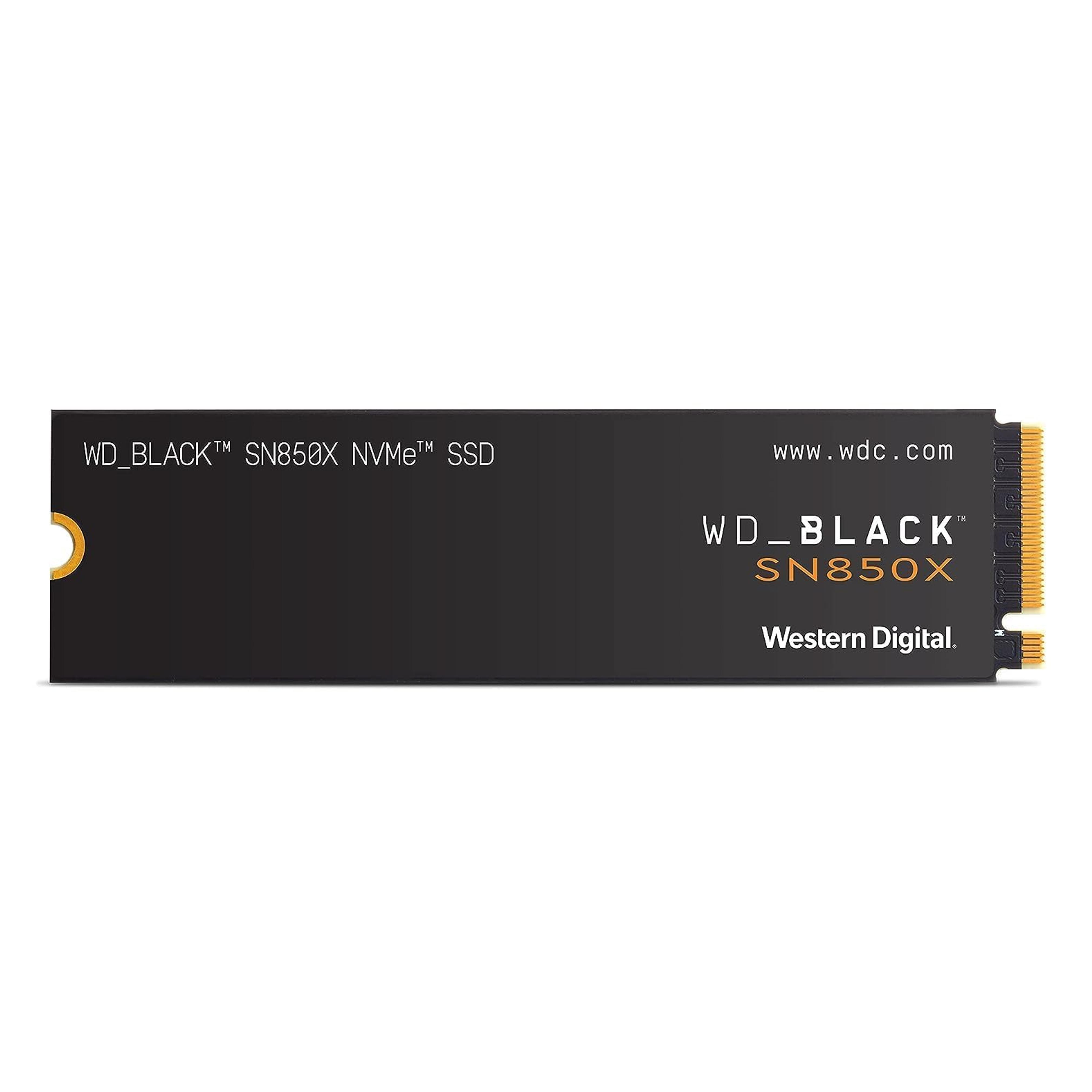 Western Digital Black SN850X NVMe SSD, 2TB, M.2, 5 Yrs