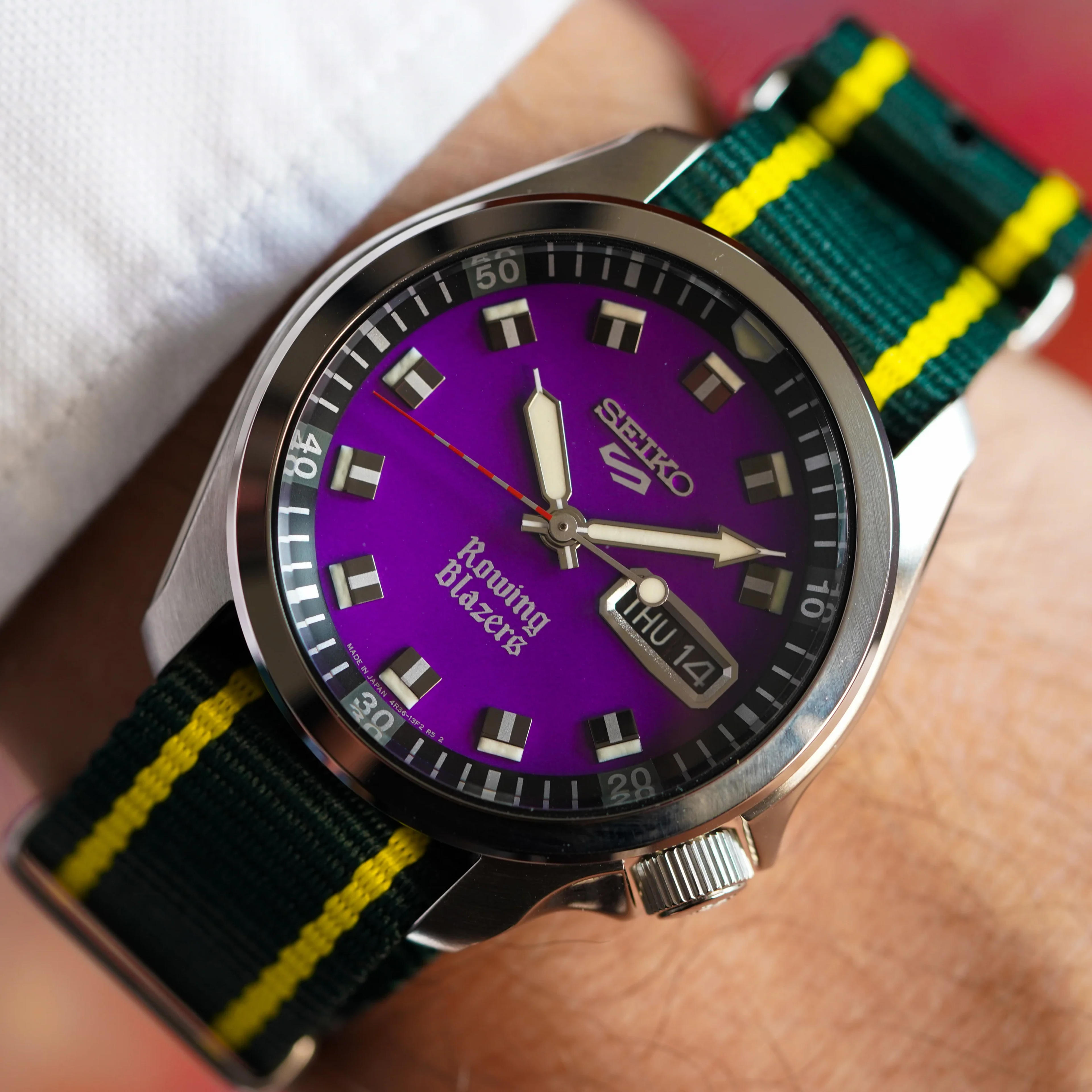 Rowing Blazers x Seiko 5 Sports Watch - Limited Edition 2023