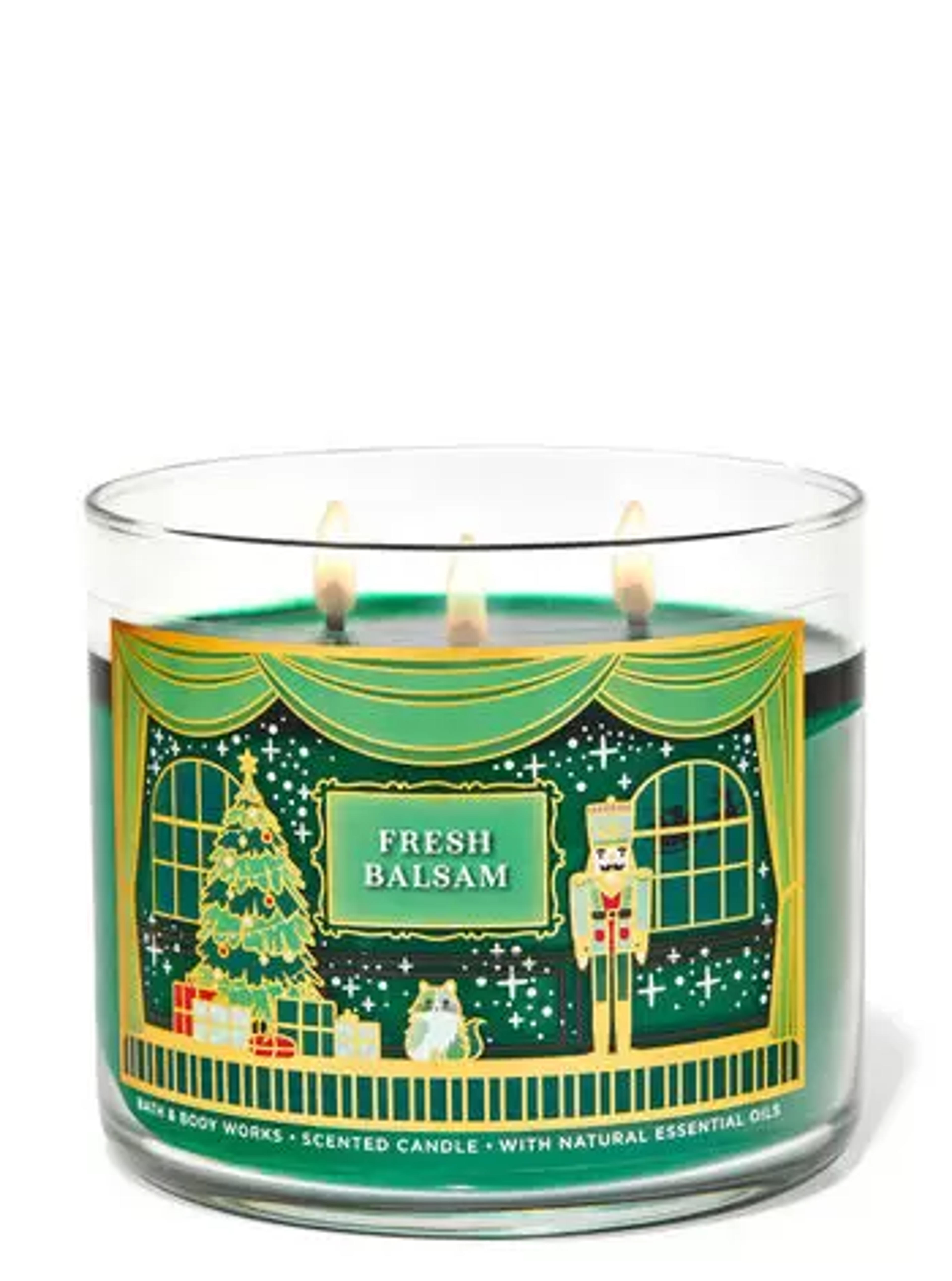 Fresh Balsam 3-Wick Candle | Bath & Body Works