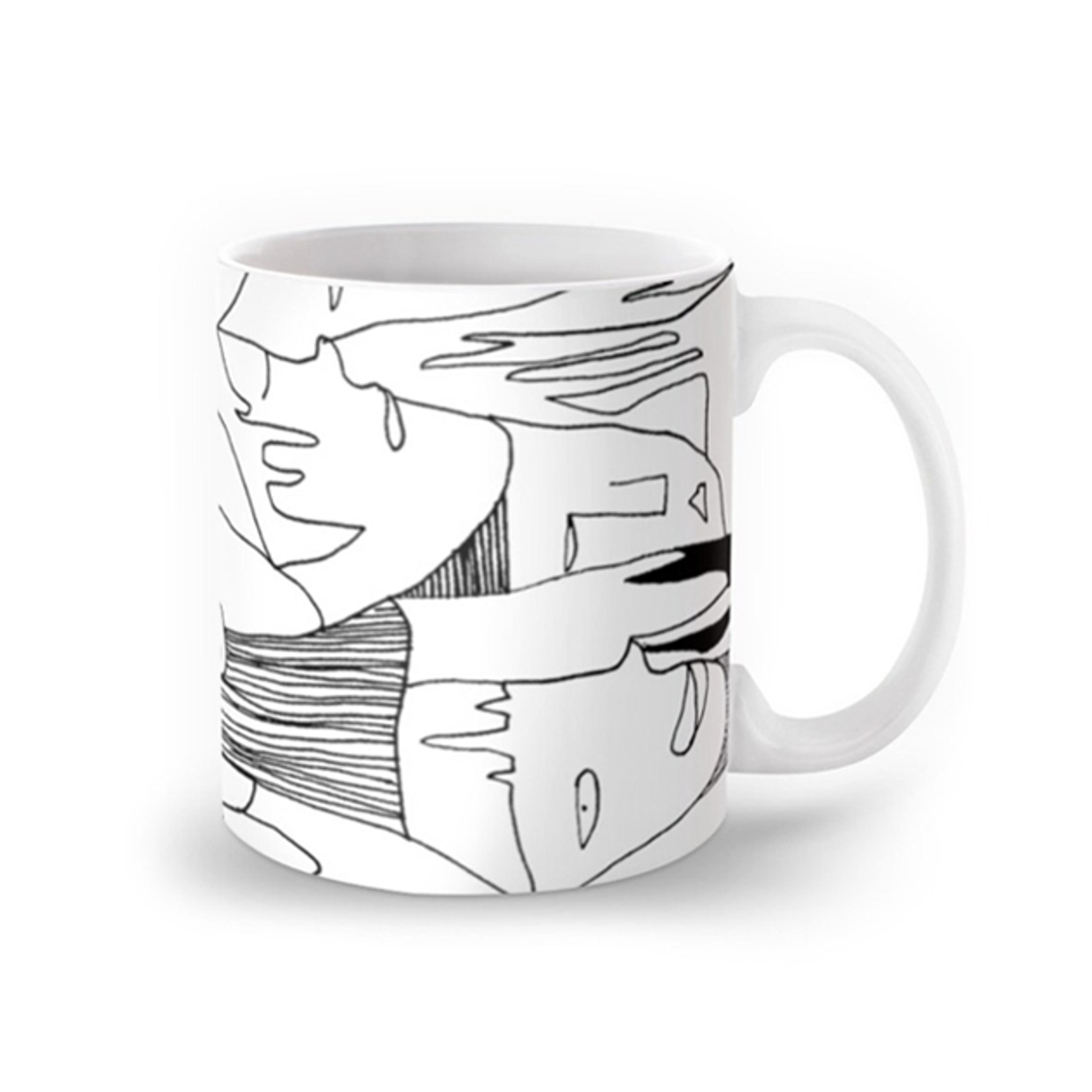 Society6 Faces Mug 11 oz