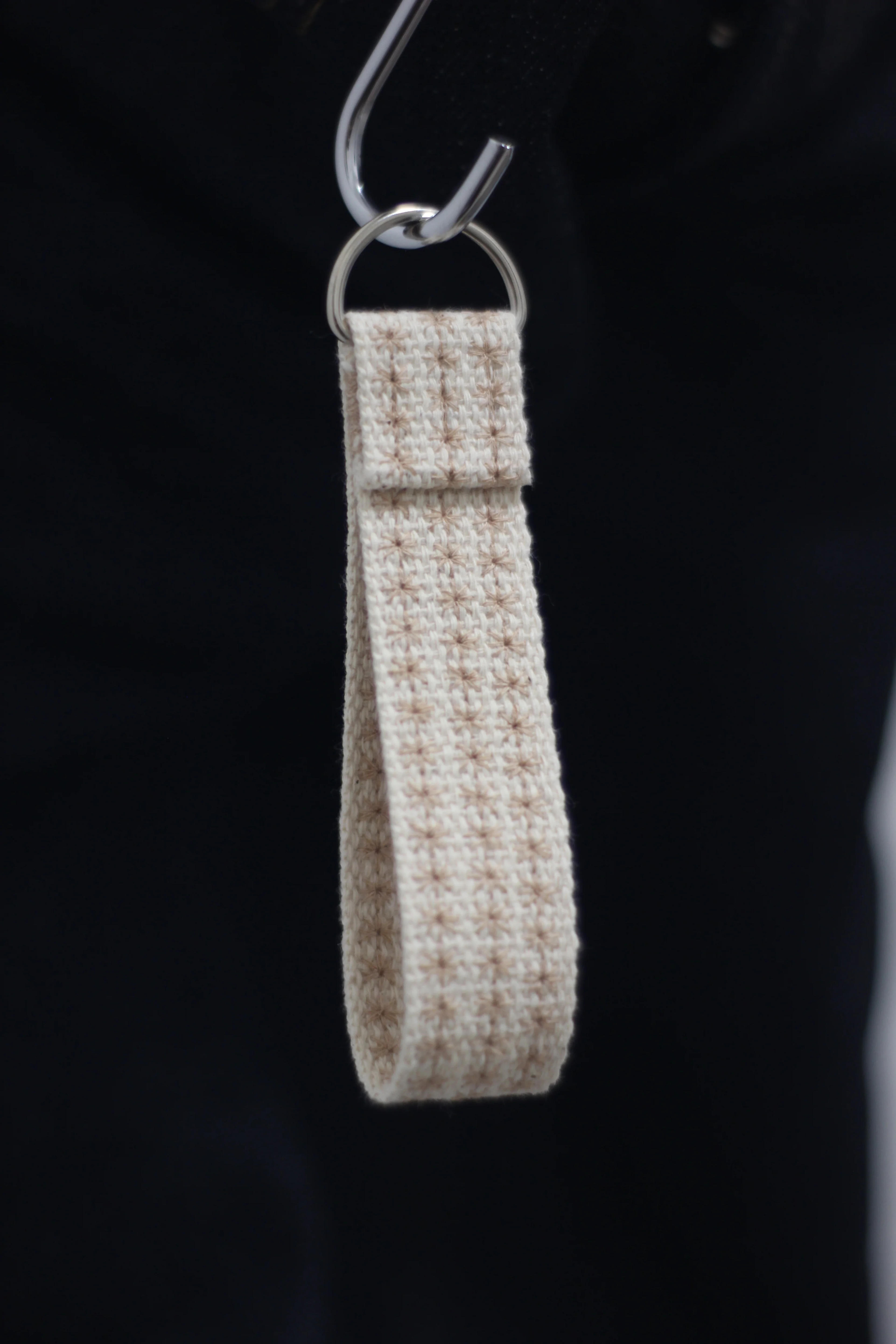 Triple Embroidered Foxfibre®️ Keychain – Unbleached Apparel