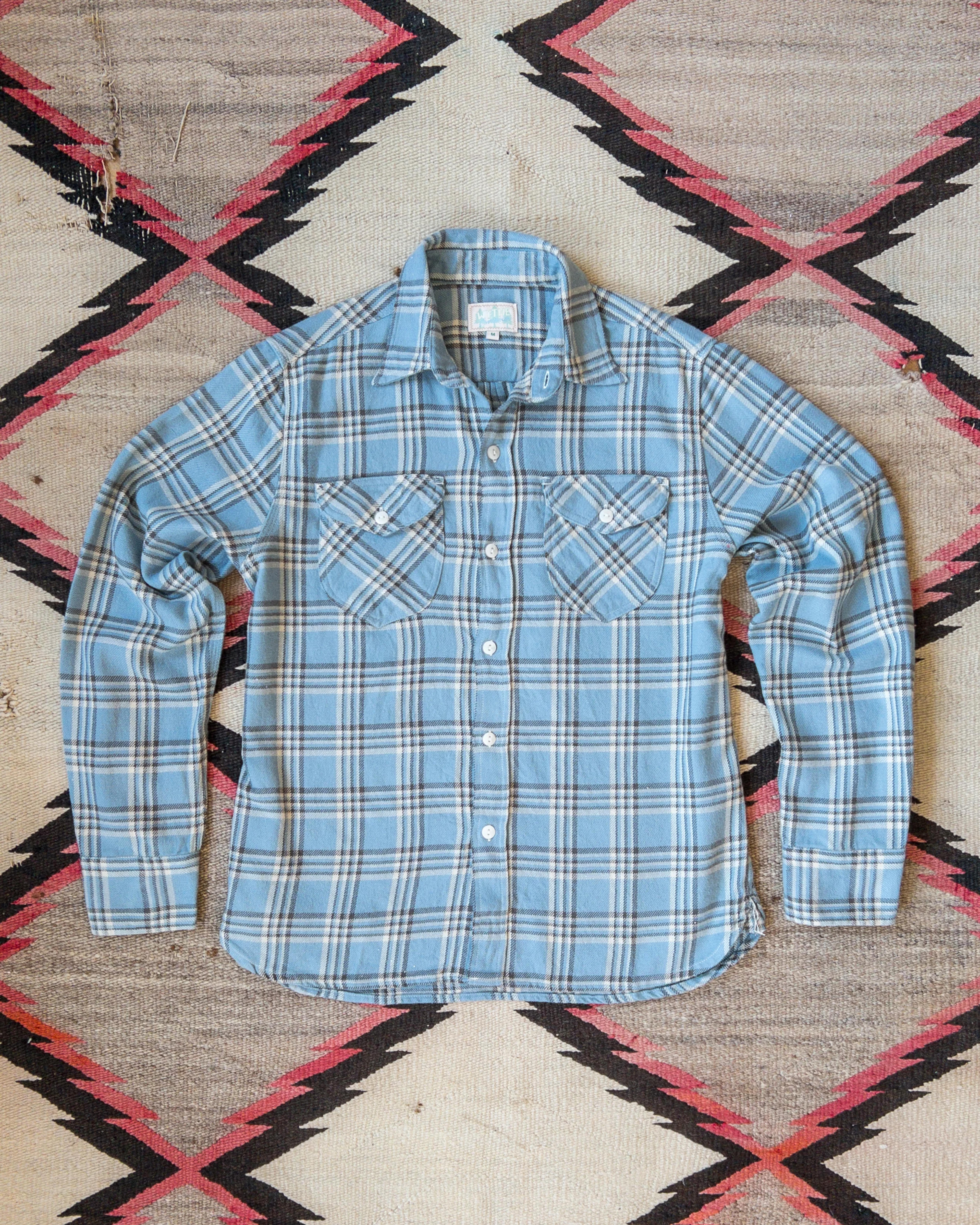 Washed Flannel Workshirt - Rogue River – Wythe New York