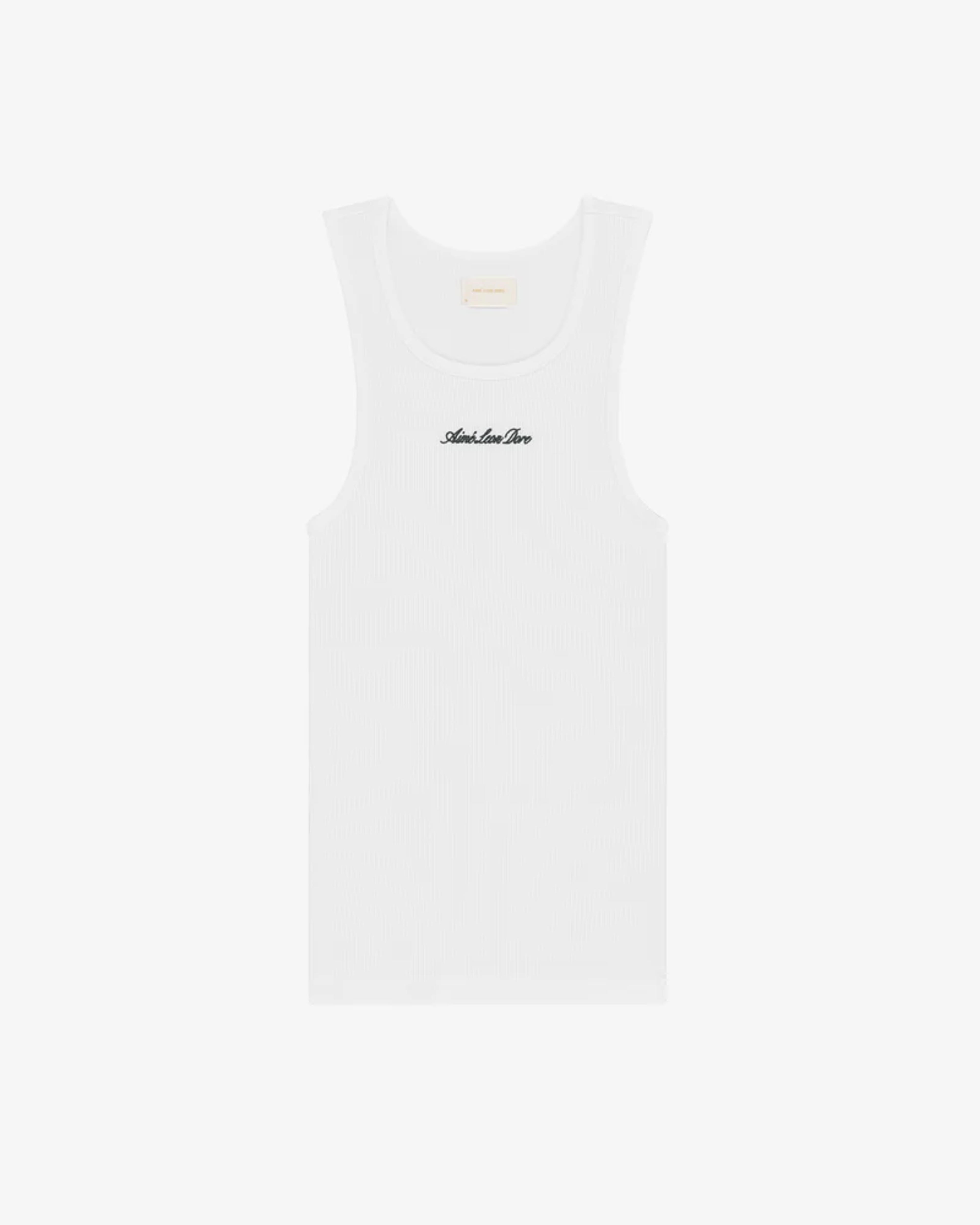 Embroidered Logo Tank Top – Aimé Leon Dore